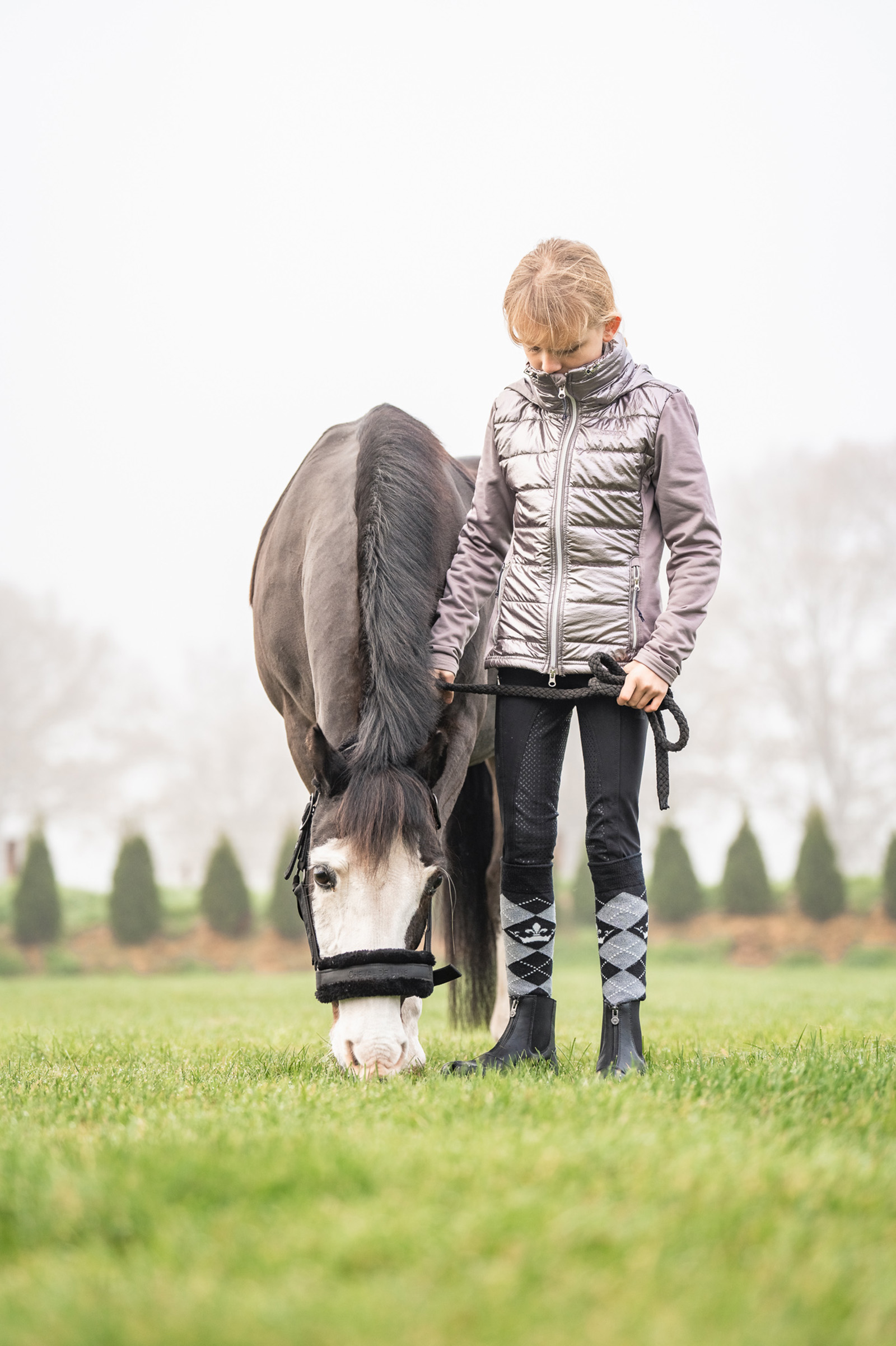 Suedwind Footwear Nova Vegan Reitstiefeletten mit Reißverschluss vorne, Kinder