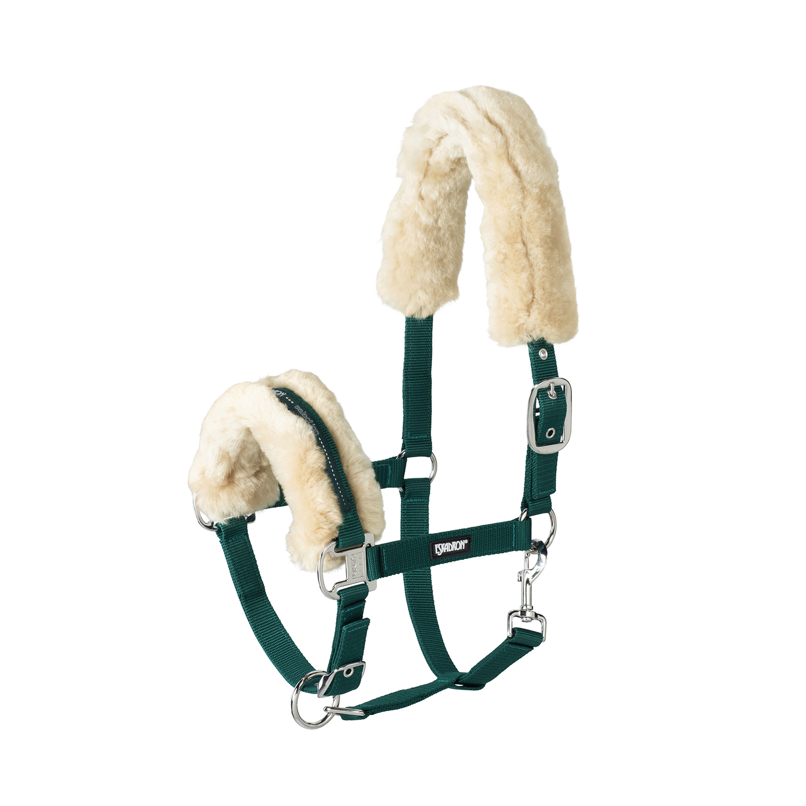 Eskadron Lammfell Halfter Dornschnalle