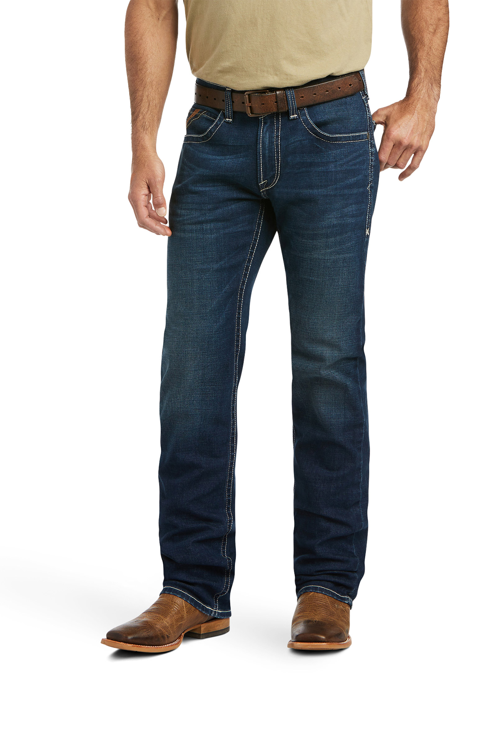 Ariat M5 Straight Stretch Remming Stackable Jeans mit geradem Bein