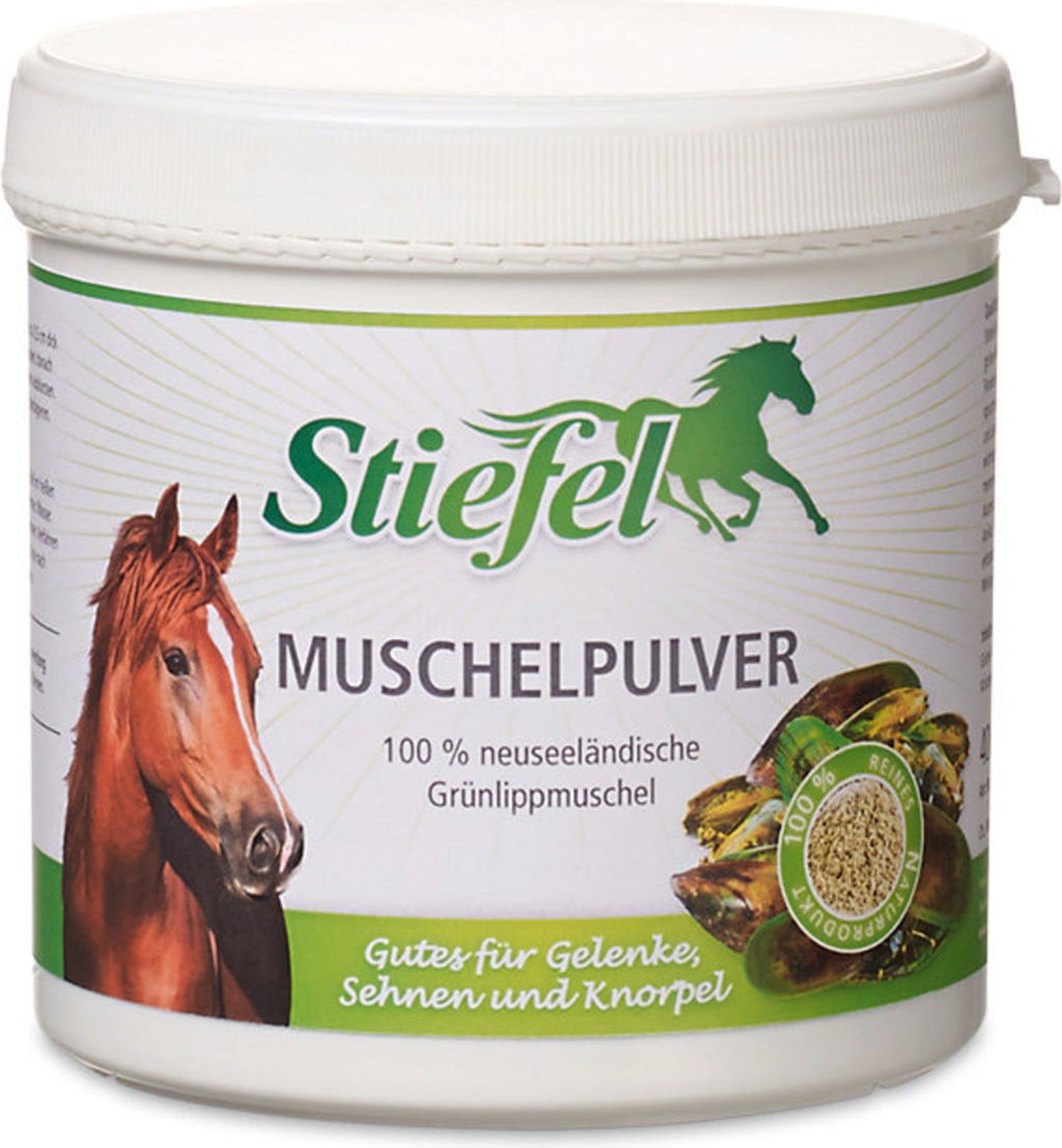Stiefel Muschelpulver, 400g