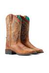 Ariat Round Up Back Zip Damen Westernstiefel mit Rei&szlig;verschluss hinten