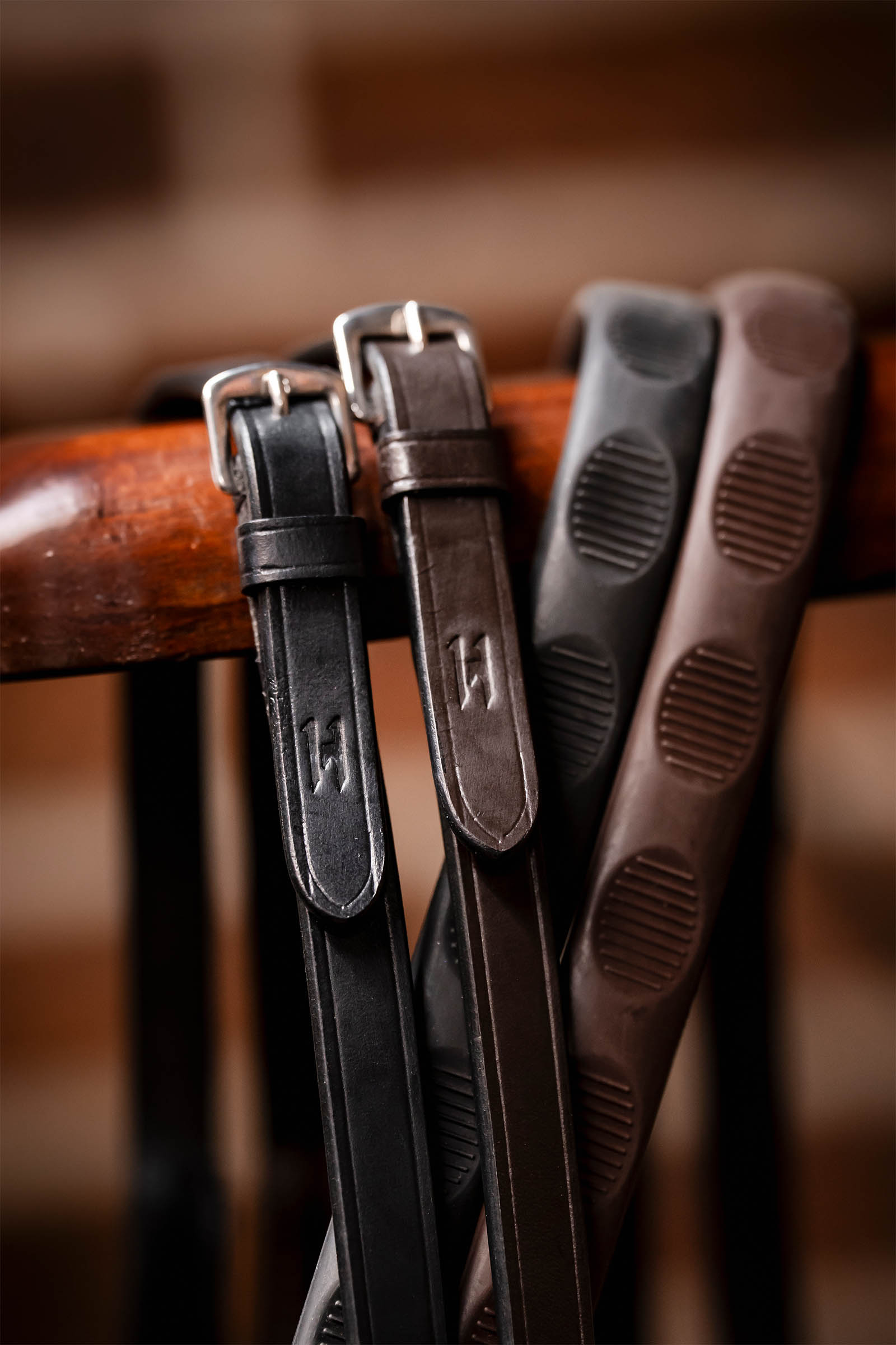 Horseware Gummizügel mit Daumengriff