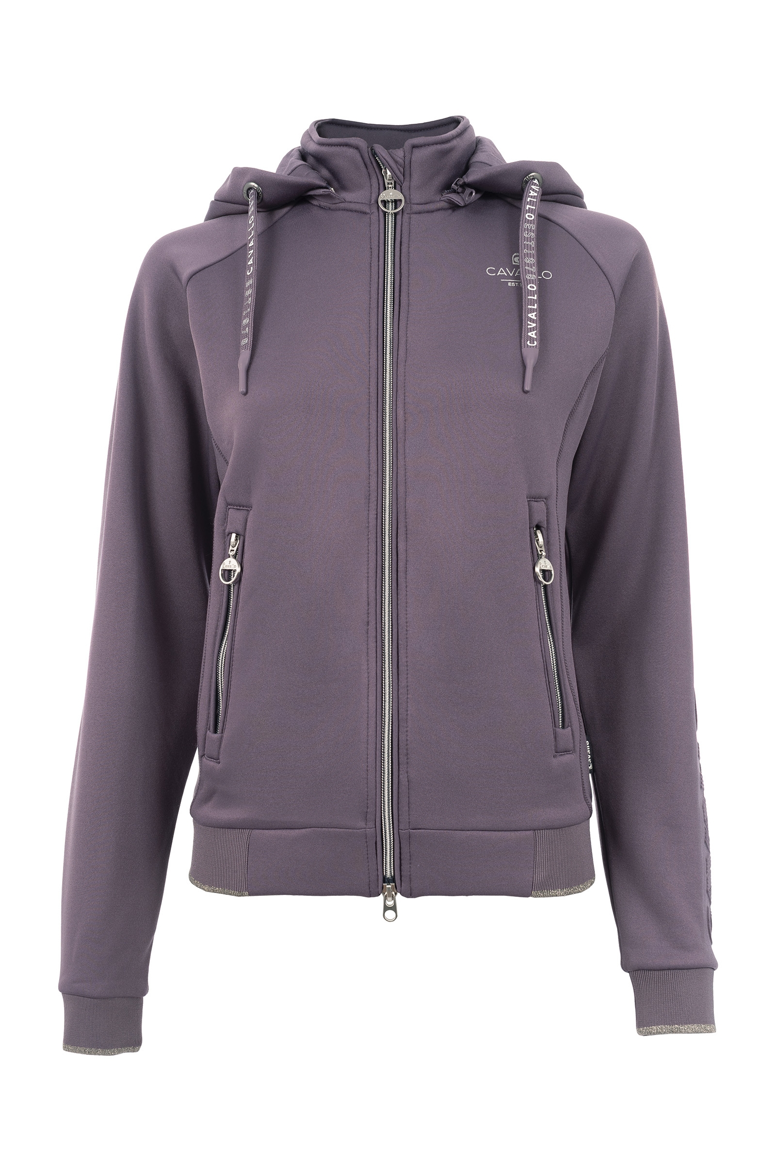 Plum Red Cavallo Elisea Damen Fleecejacke