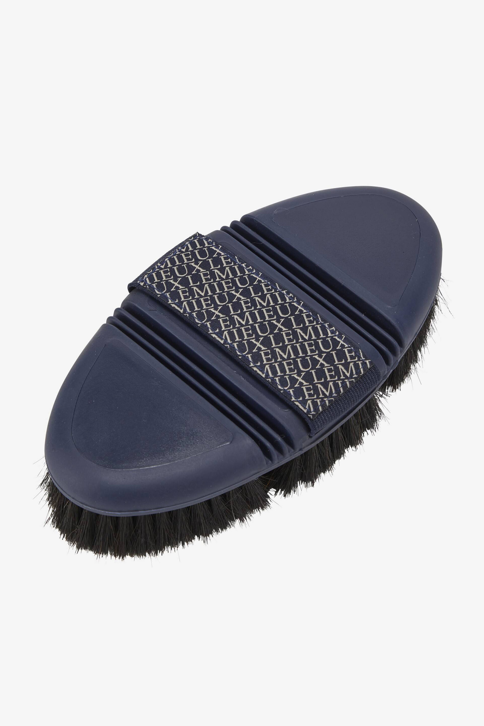 Navy LeMieux Flexi Pferdehaar Körperbürste