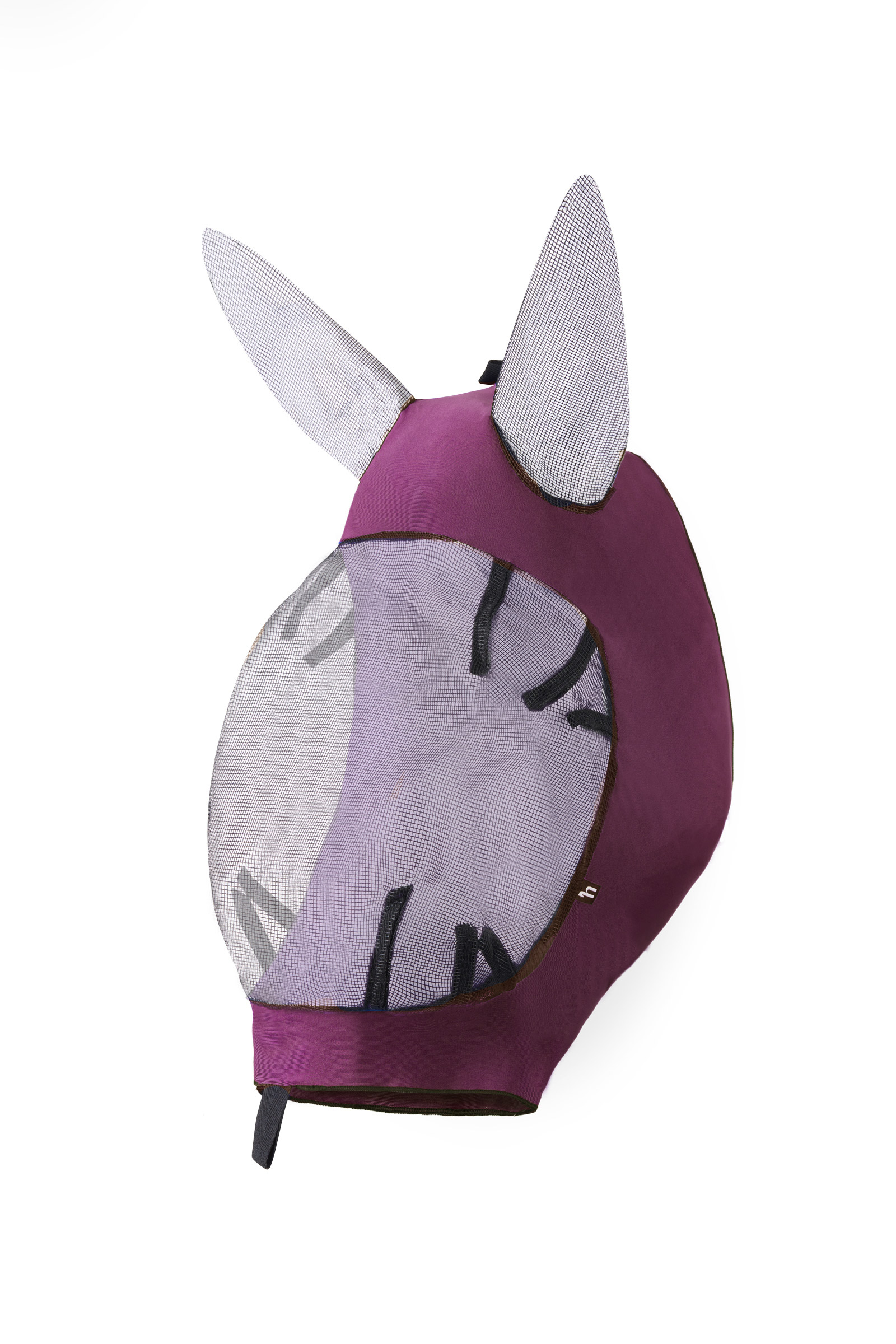 Dunkelrot Horze Soft Stretch Fliegenmaske