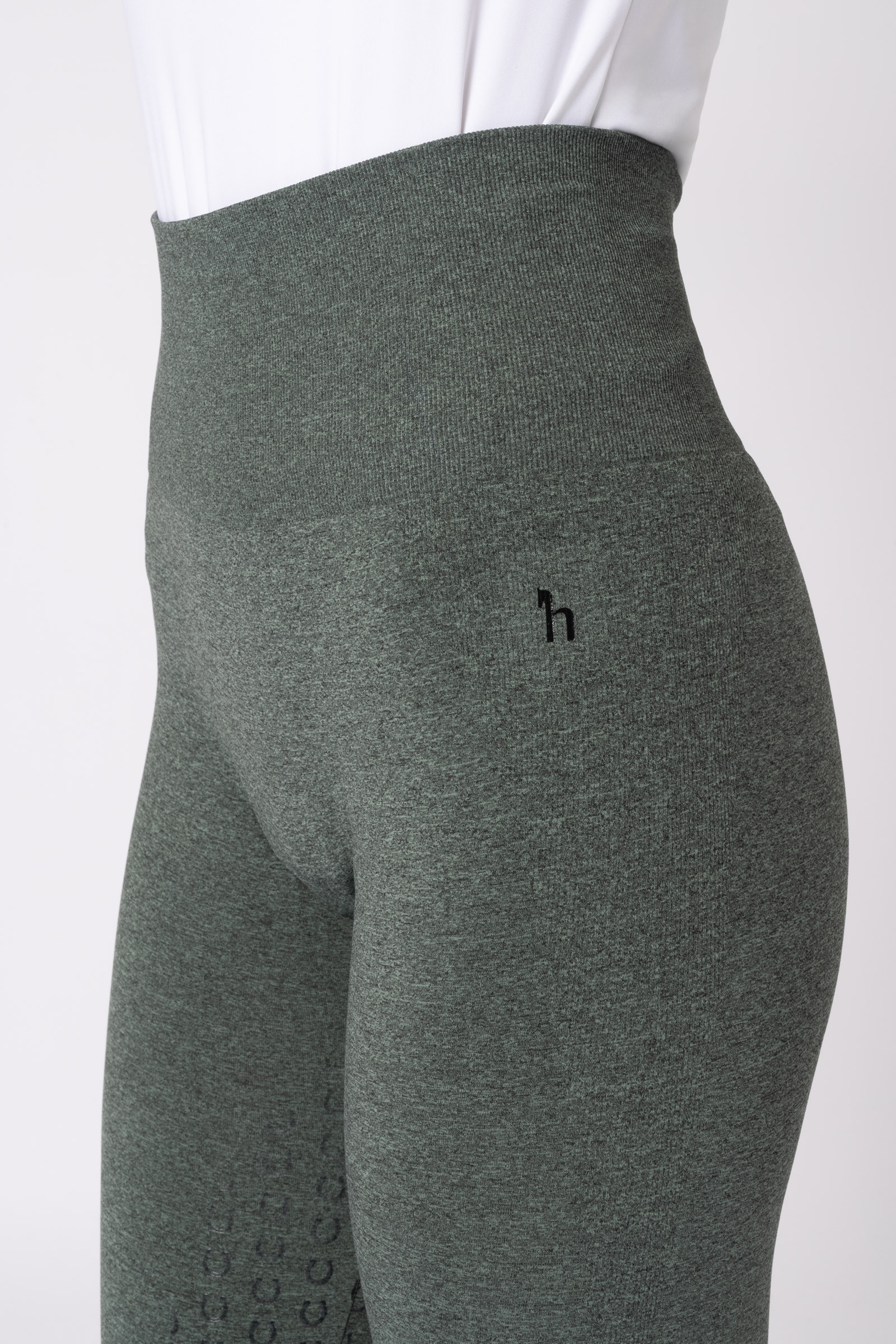 Horze Nessa Nahtlose Vollbesatz Scrunch Reitleggings