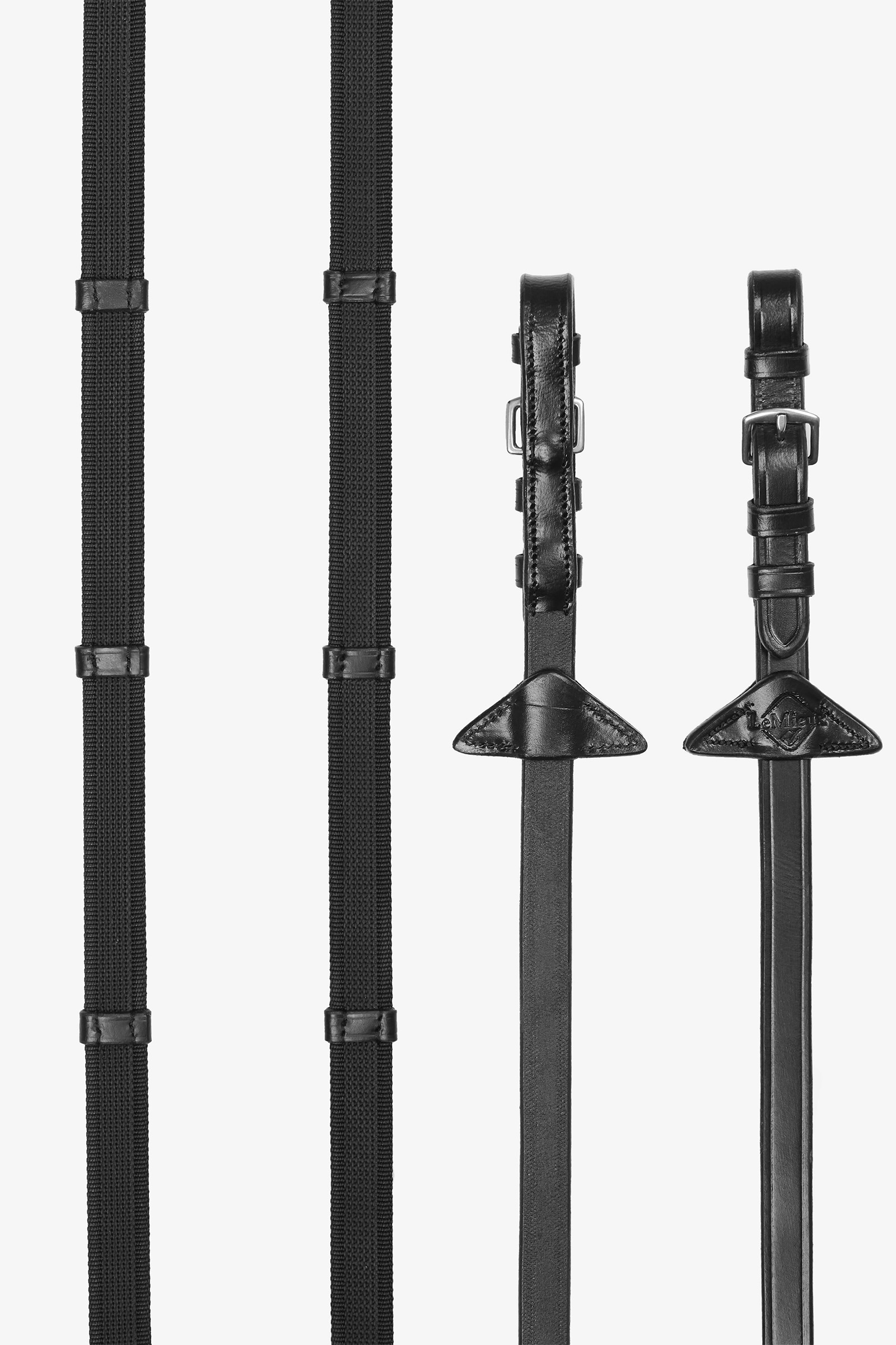 Black/Silver LeMieux Rubber Grip Gummiz&uuml;gel