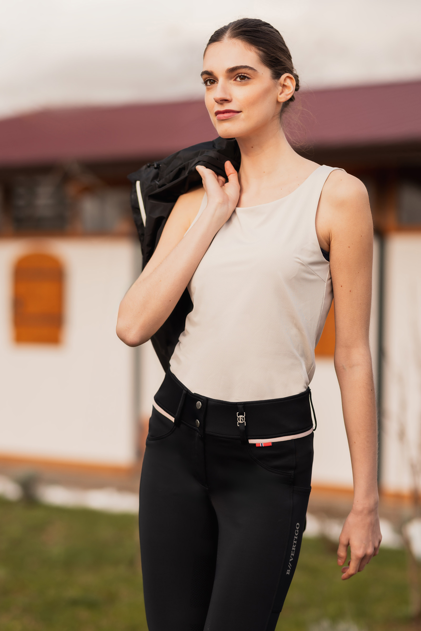 B Vertigo Elea Damen Vollbesatzreithose