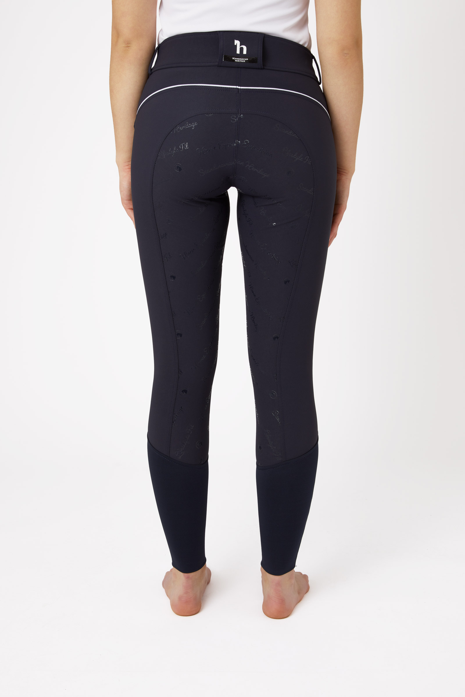 Horze Nordic Performance Damen-Vollbesatzreithose mit Silikongrip, UPF 50+