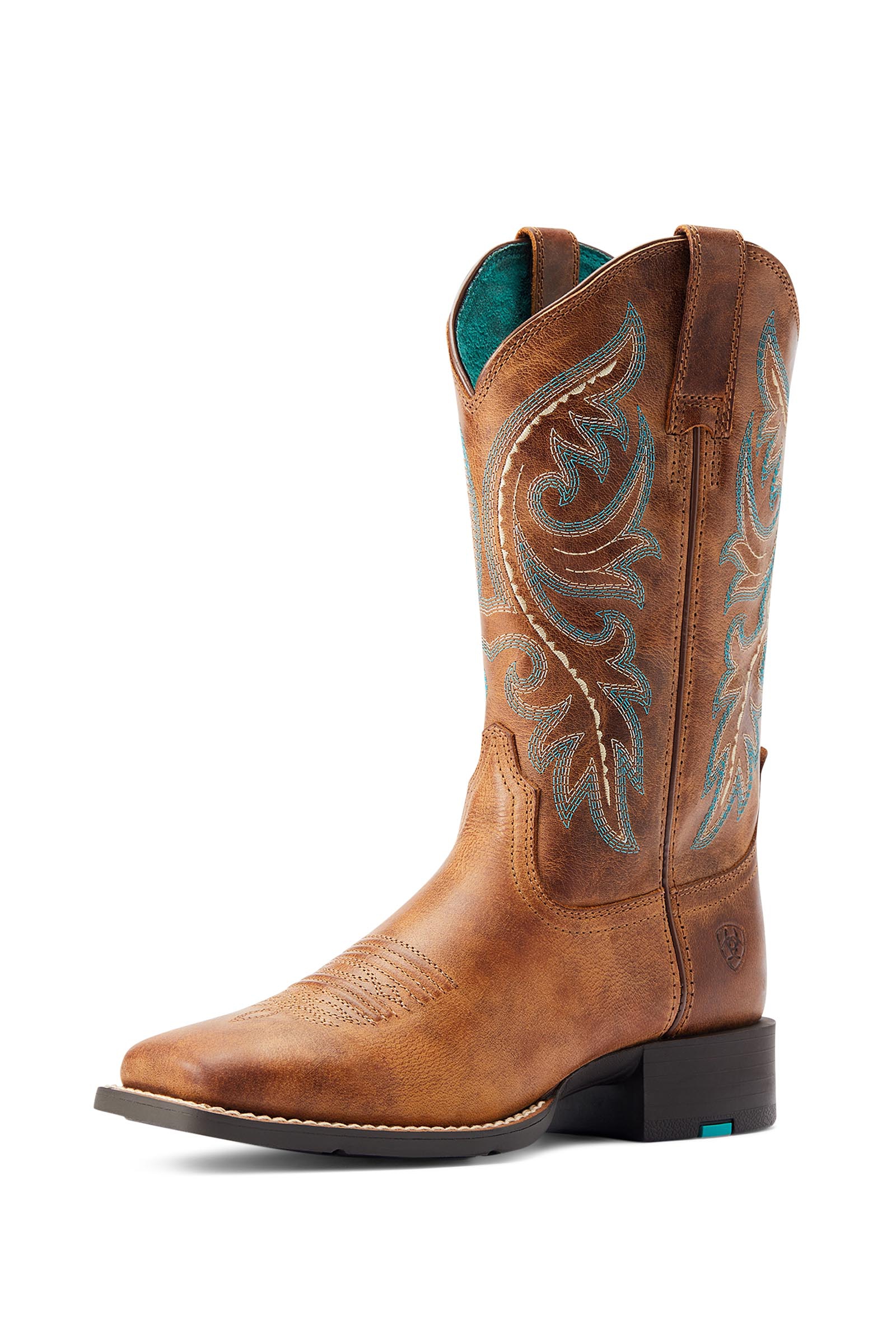 Ariat Round Up Back Zip Damen Westernstiefel mit Rei&szlig;verschluss hinten