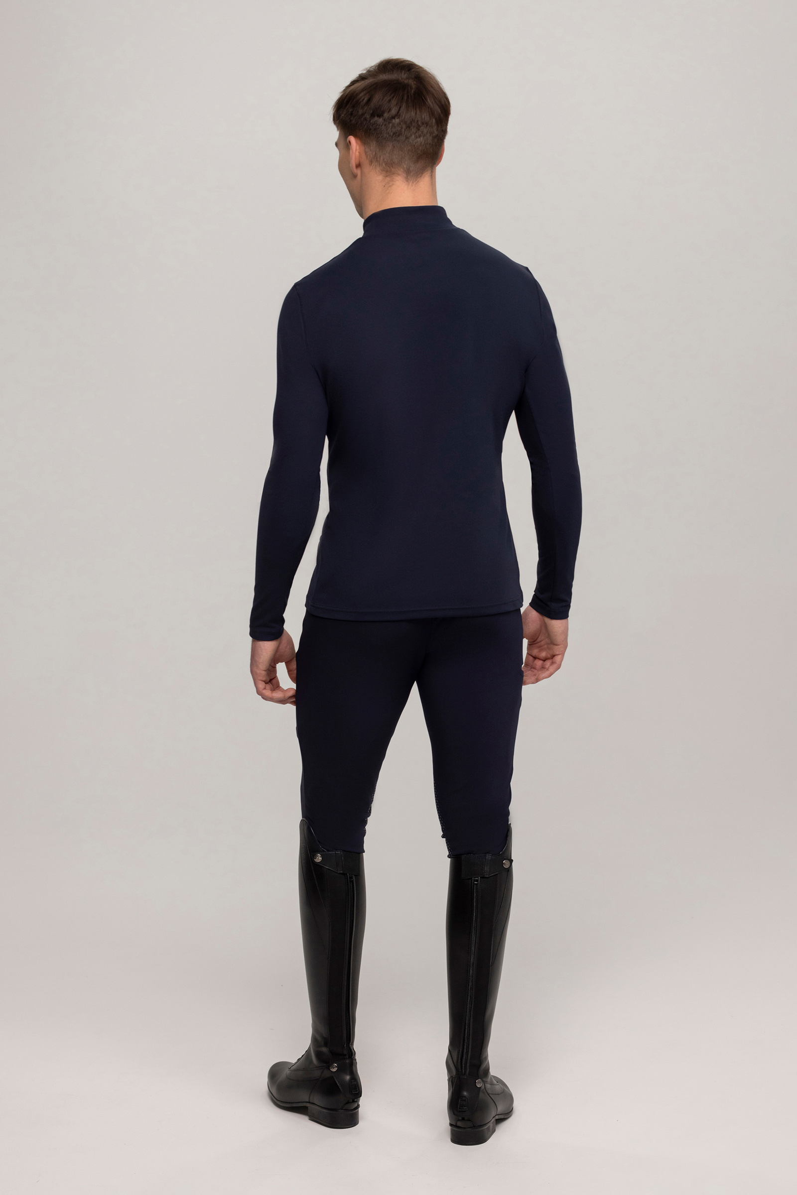 Tommy Hilfiger Equestrian Phoenix Herren Stehkragen Langarmshirt