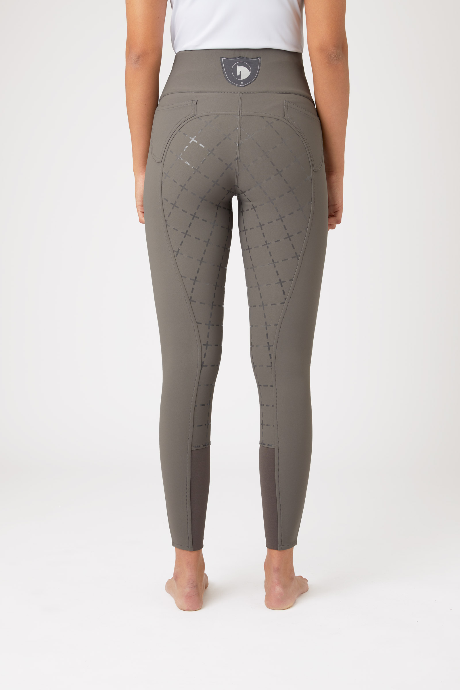 Horze Desiree Damenreithose mit hohen Bund und Silikon-Vollbesatz