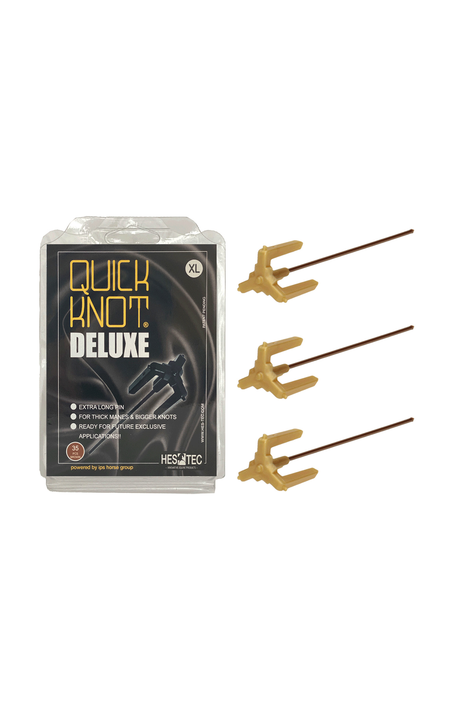 Brown Waldhausen Einflechthilfe Quick Knot Deluxe XL