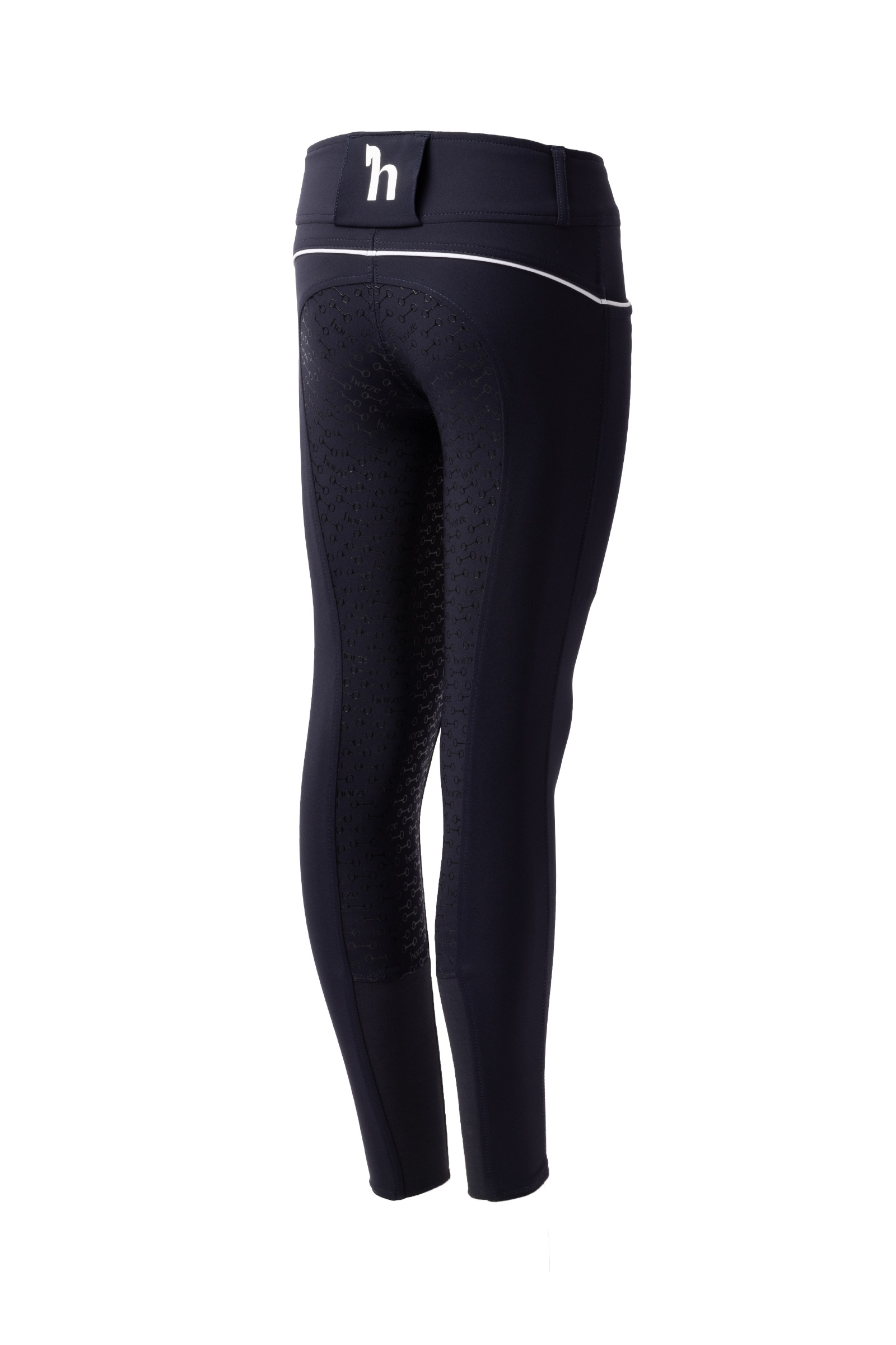 Horze Aubrey Kinder Reithose mit Vollbesatz  mit Silikon und hohem Bund