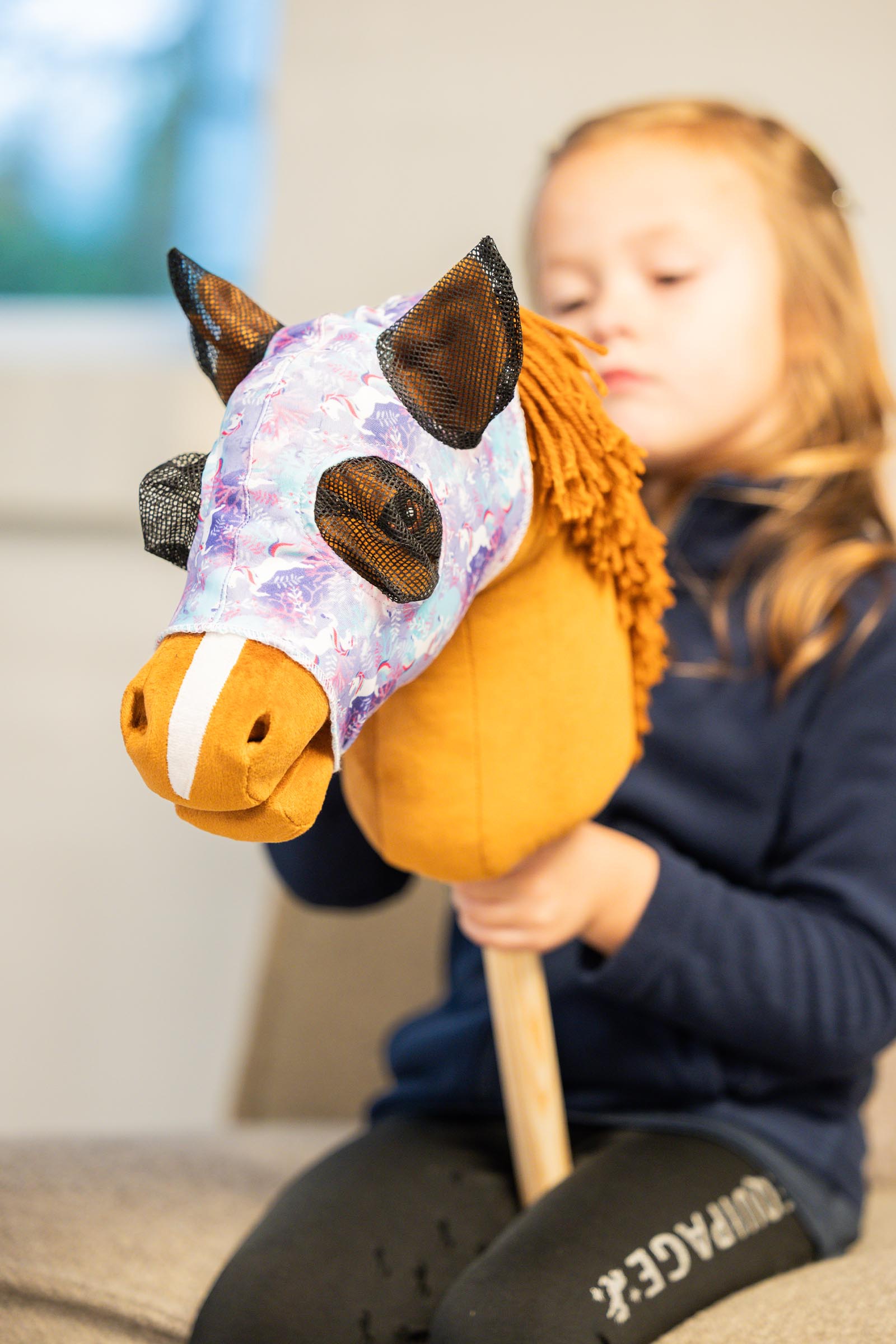 My Hobby Horse Insektenmaske mit Einhorn-Print