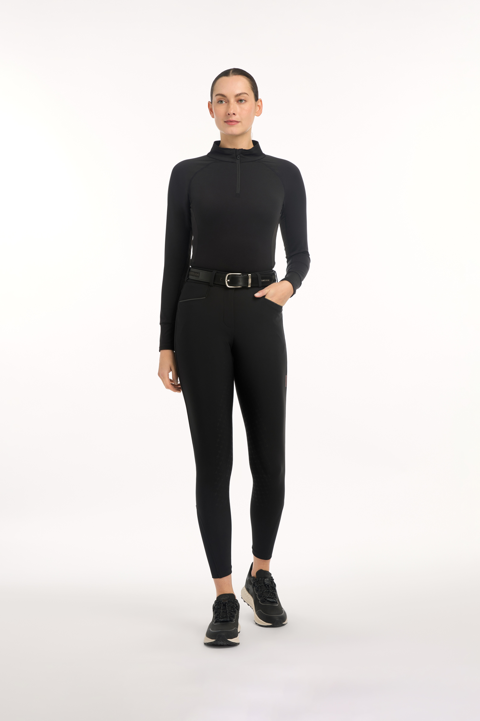 Black LeMieux Isabelle Damen Reithose mit Vollbesatz