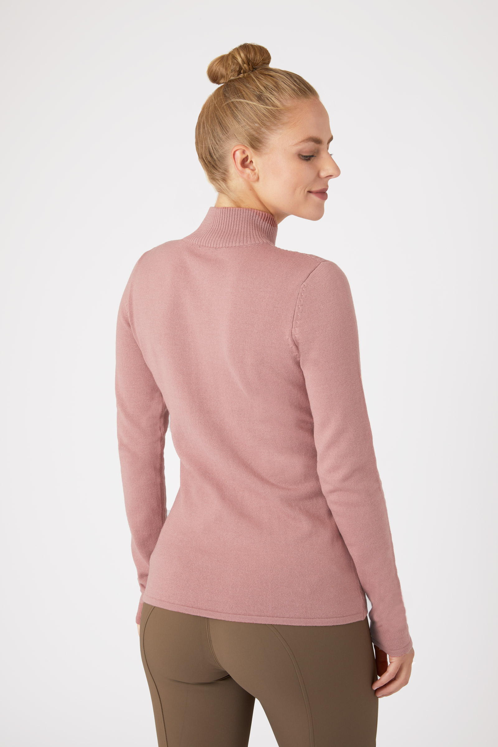 B Vertigo Ruth Damen Strickpullover mit Reißverschluss