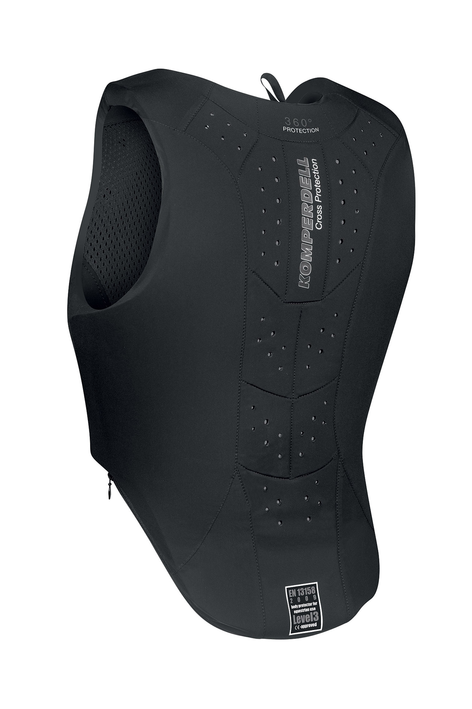 Komperdell Equestrian Bodyprotector mit Frontrei&szlig;verschluss, regul&auml;re Passform