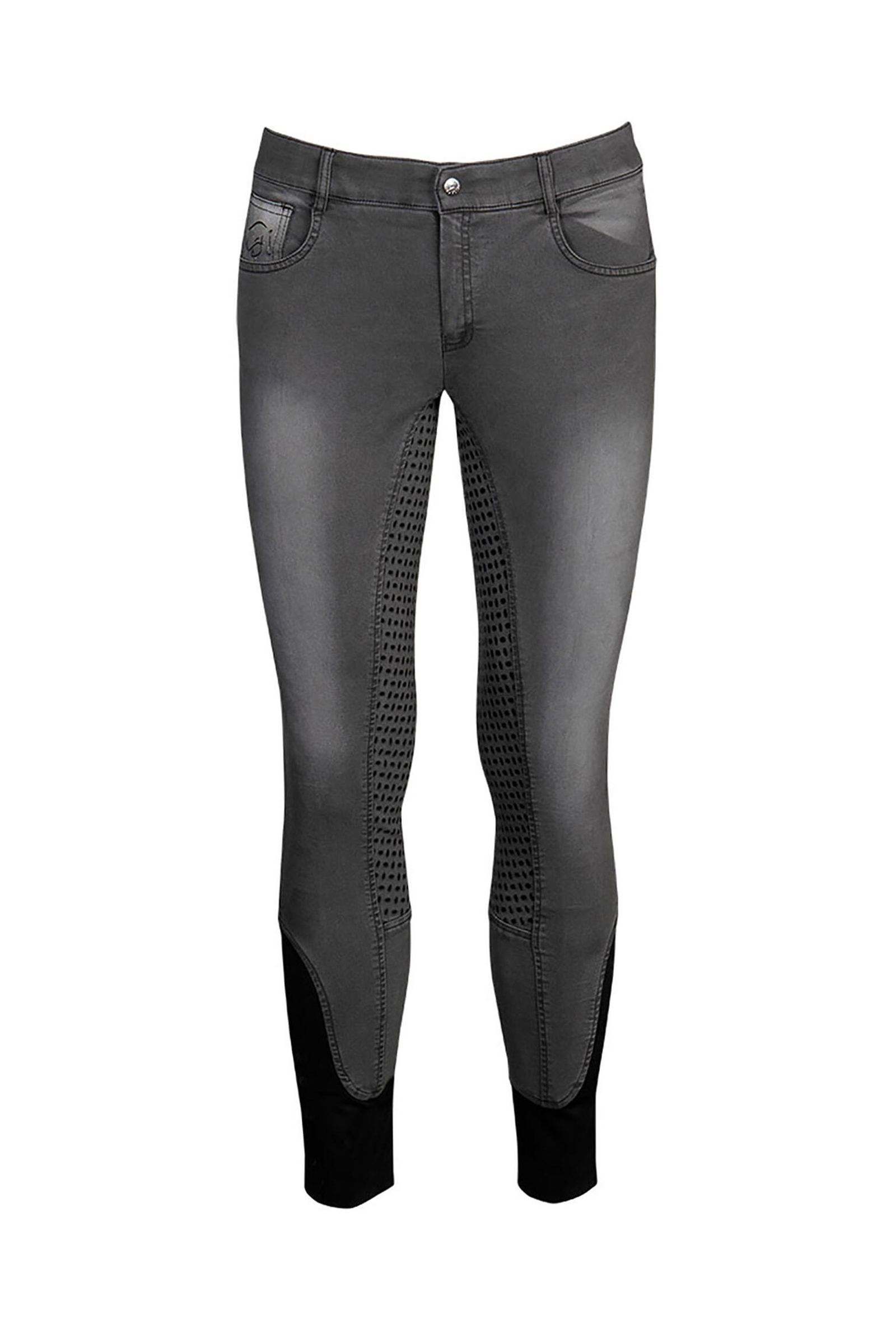 Harry's Horse Liciano Reithose mit Vollbesatz für Kinder in Denim-Look