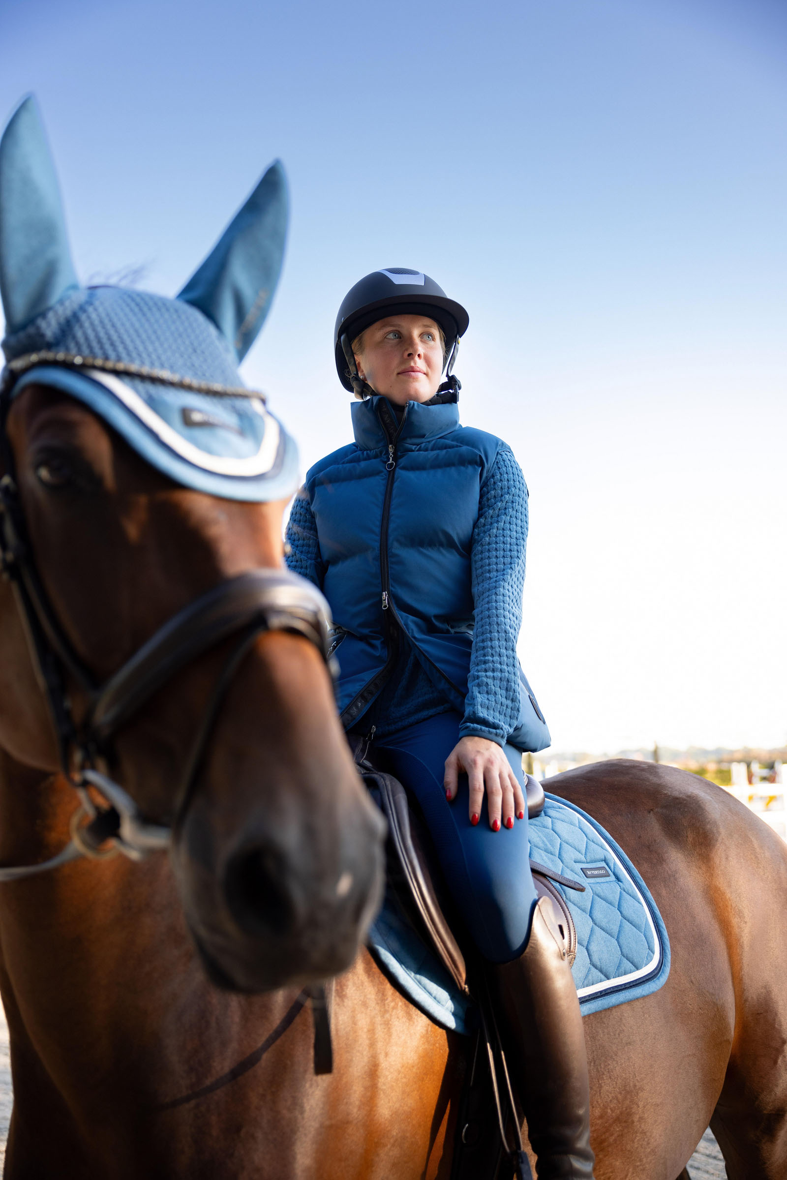 Horze Oona Damaen wattierte Reitweste