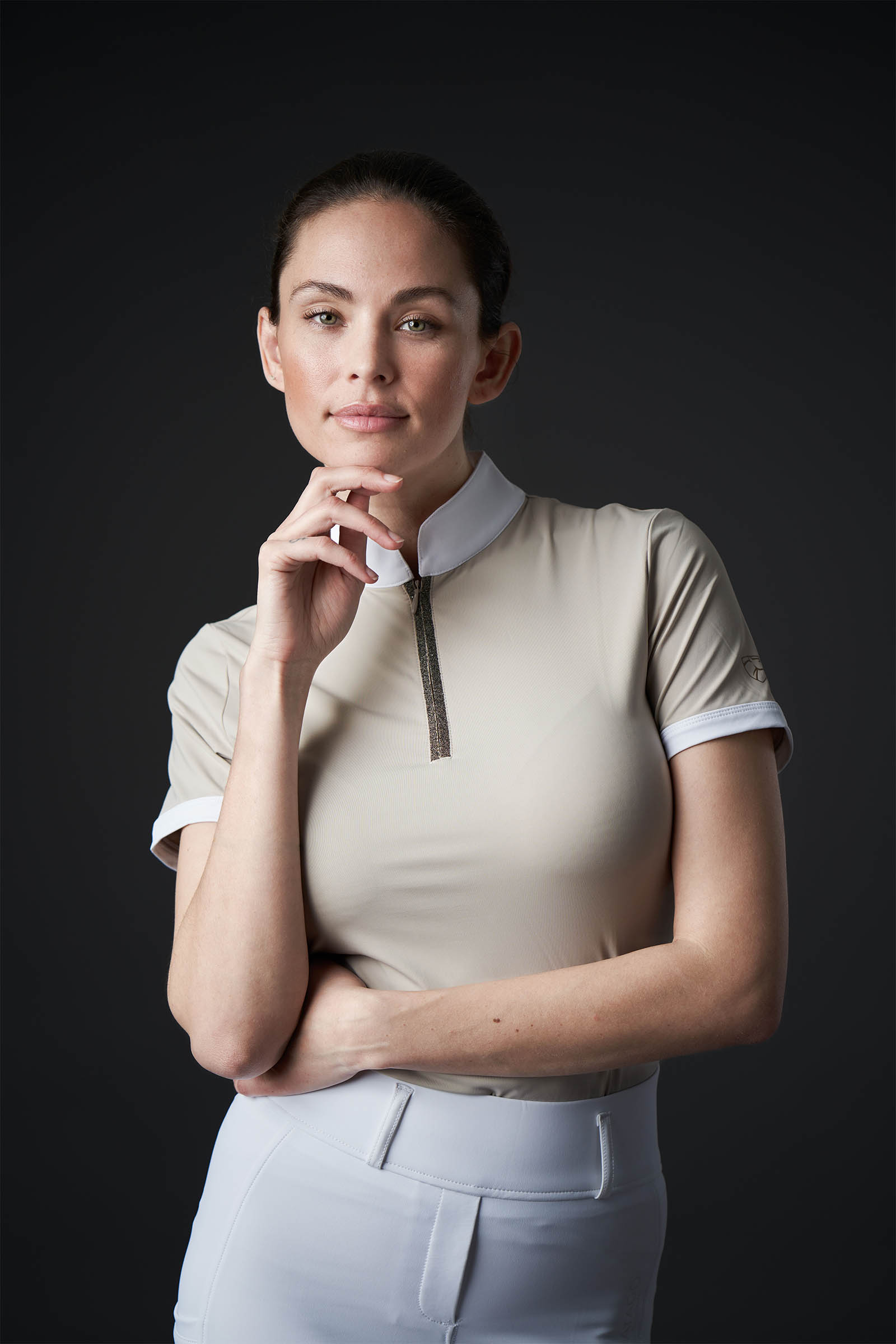 Catago Nice Damen Show Shirt mit 1/2 Zipper