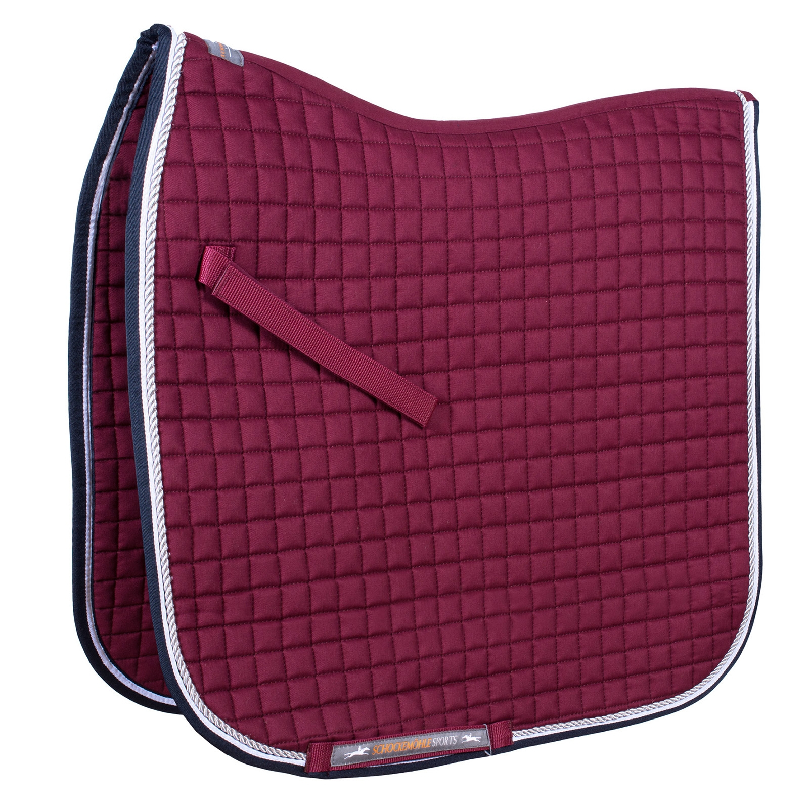 Wine Red Schockem&ouml;hle Sports Neo Star Dressurschabracke