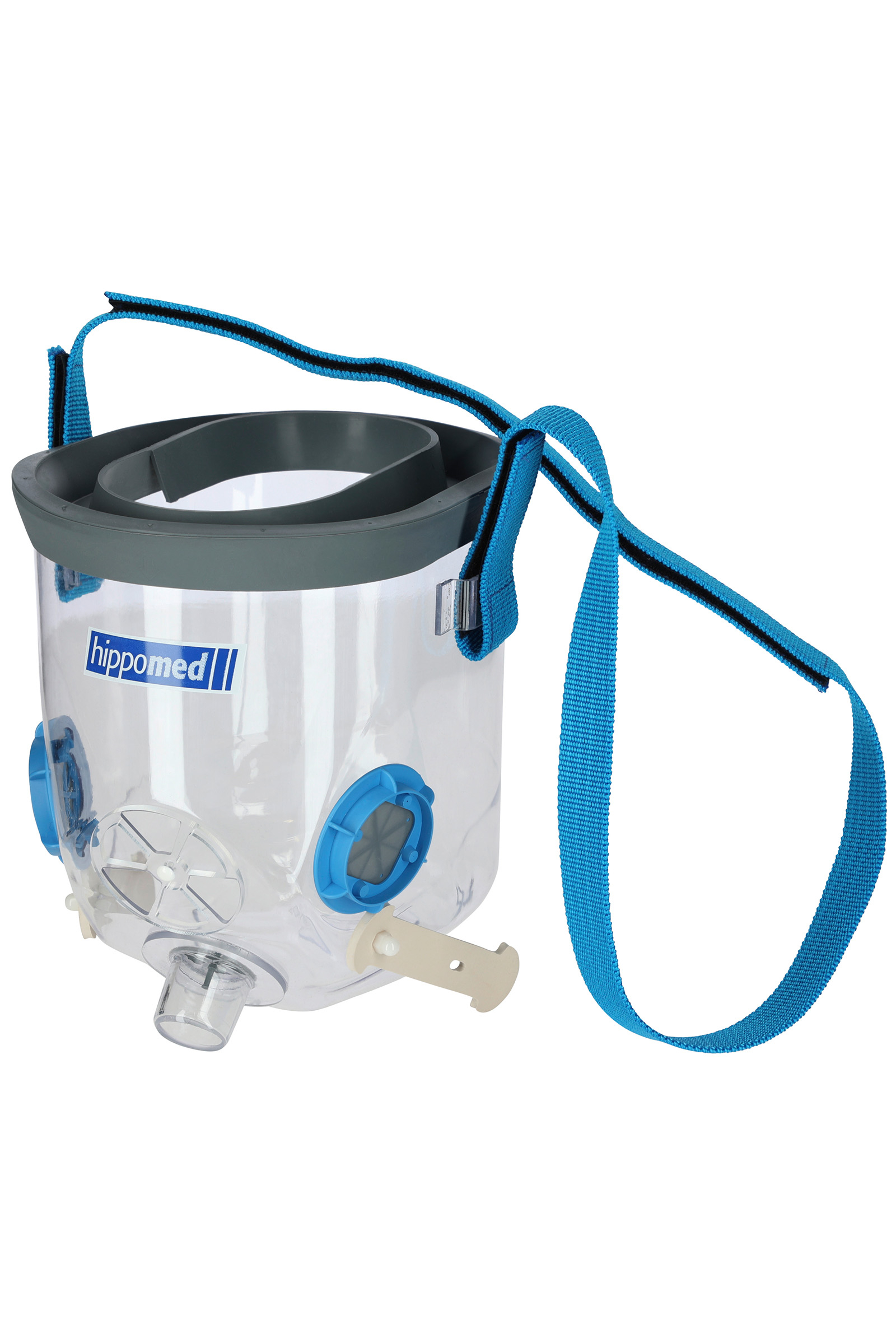Hippomed Inhalationsmaske inkl. Zubehör für AirOne Flex, Warmblut