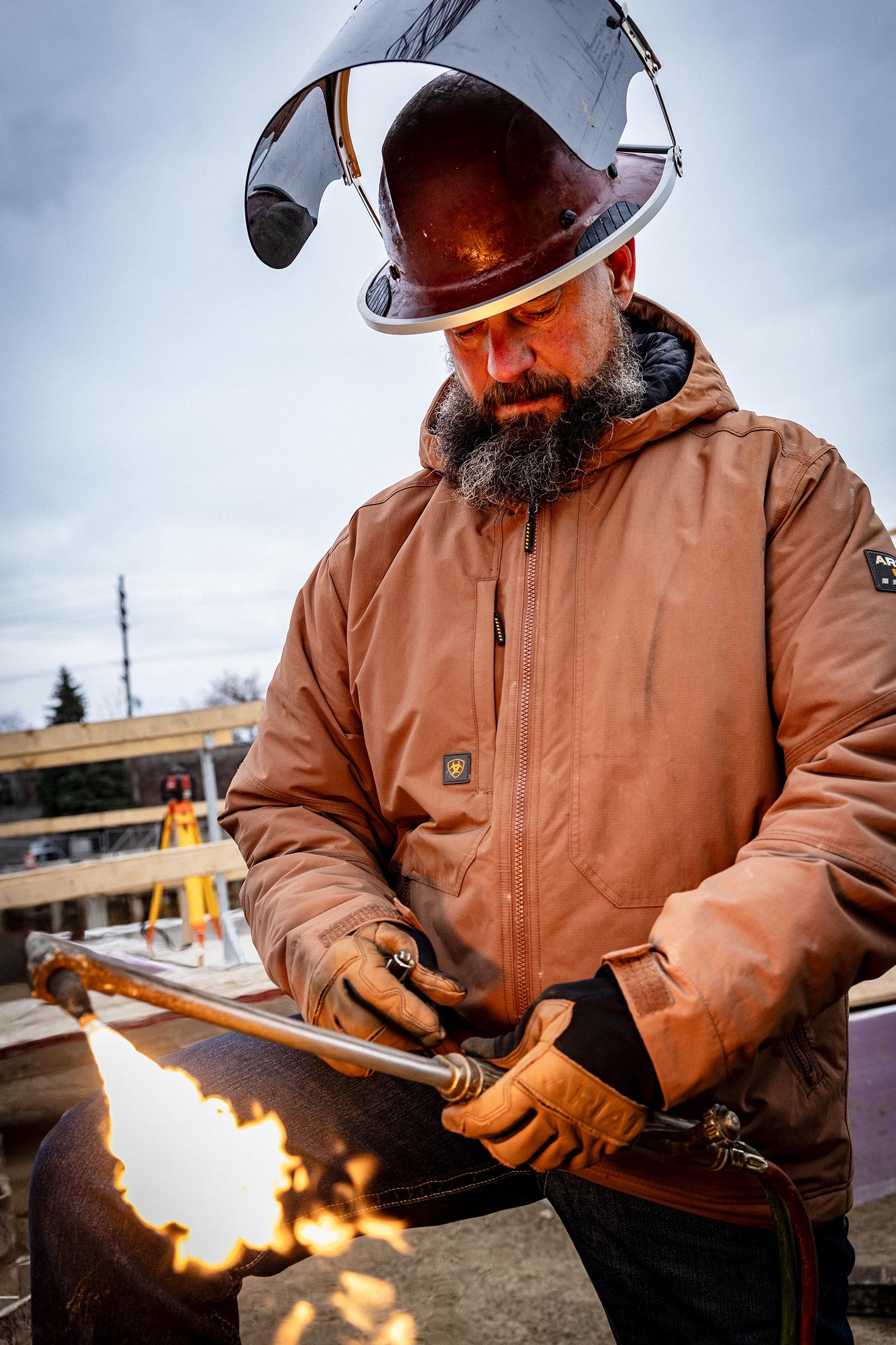 Ariat Rebar Cordura Ripstop Herren gef&uuml;tterte Jacke