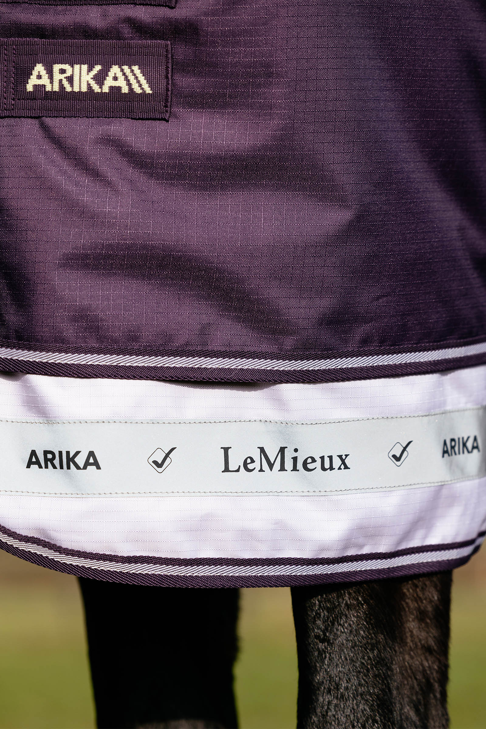 LeMieux Arika Ripstop Weidedecke mit abnehmbarem Halsteil, 100 g