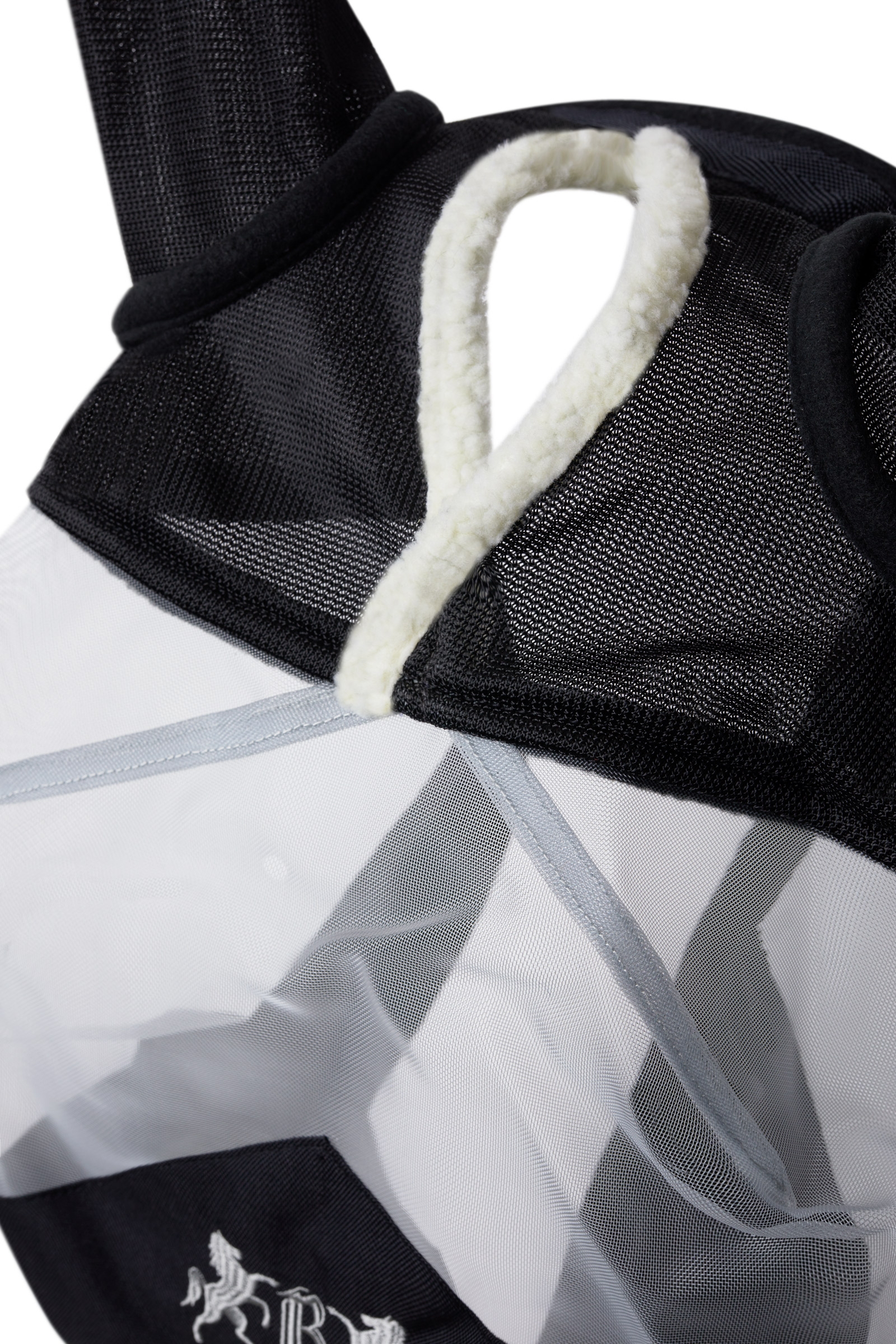 B Vertigo Delux Fliegenmaske mit Kunstfell