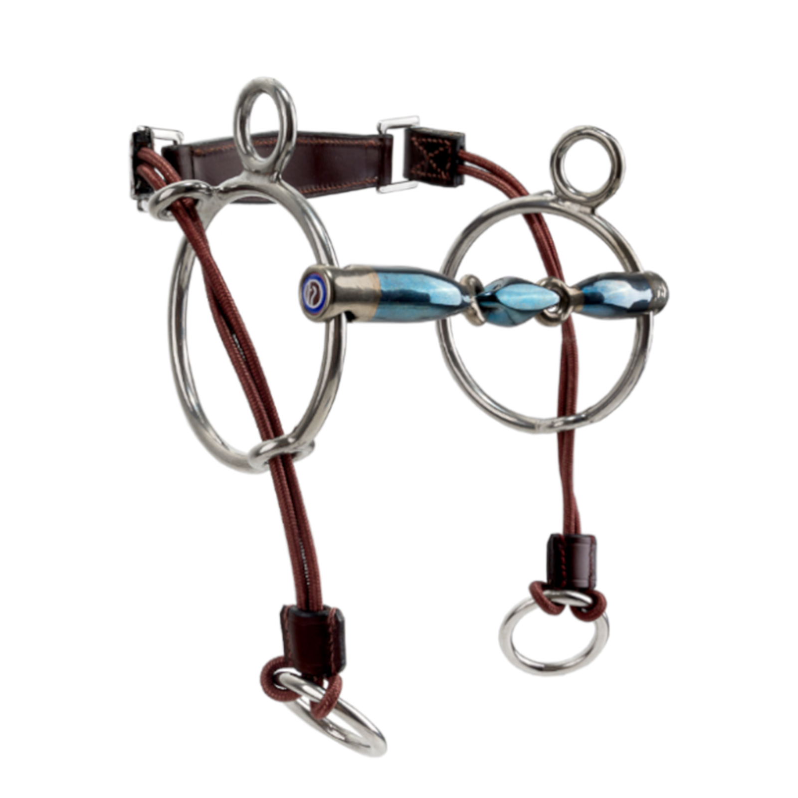 Trust Equestrian Sweet Iron Curb Gag Doppelt Gebrochen