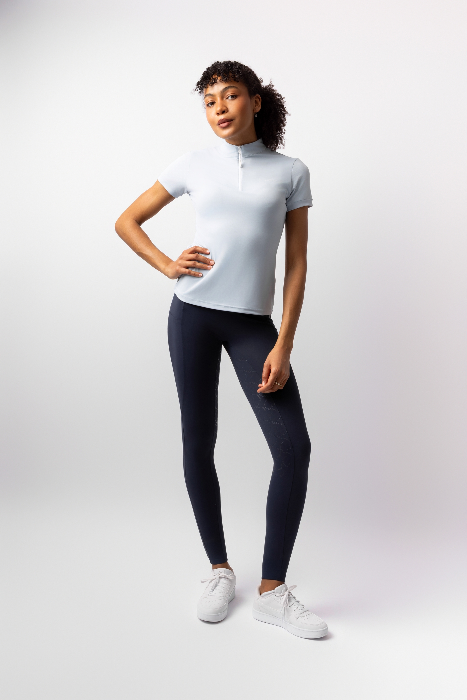 Horze Joie Damen Trainingsshirt mit kurzen &Auml;rmeln