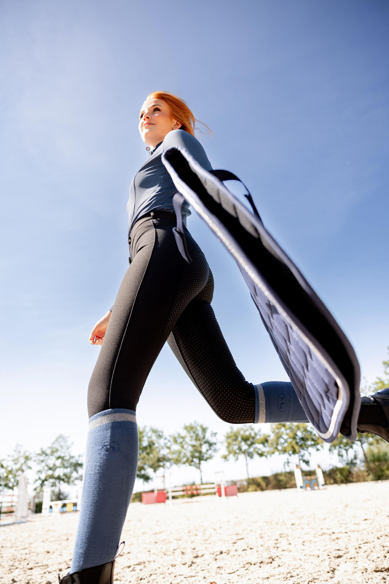 Horze Felicia Damen Thermo-Reithosen mit Vollbesatz