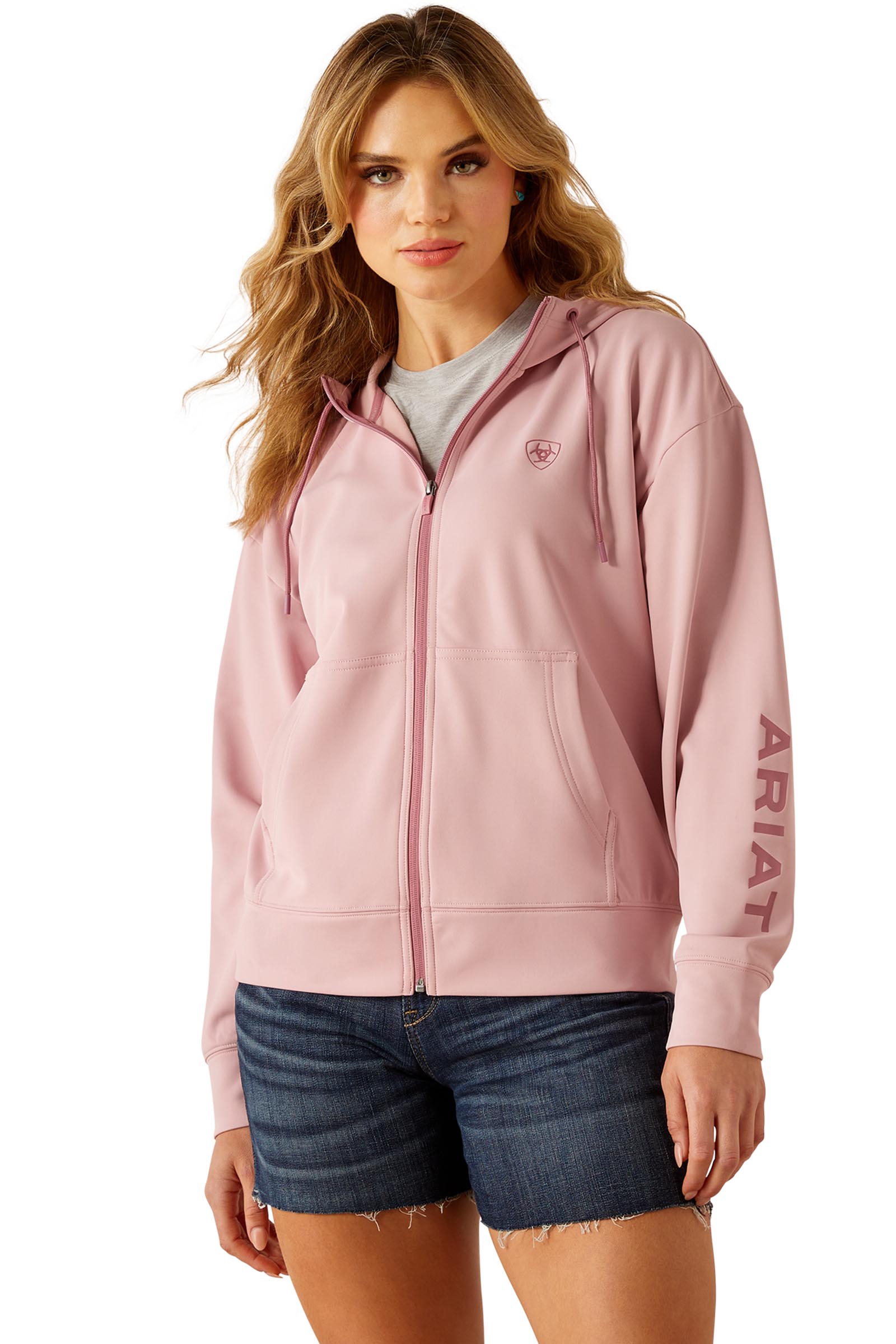 Ariat Breeze Damen Hoodie mit durchgehendem Reißverschluss