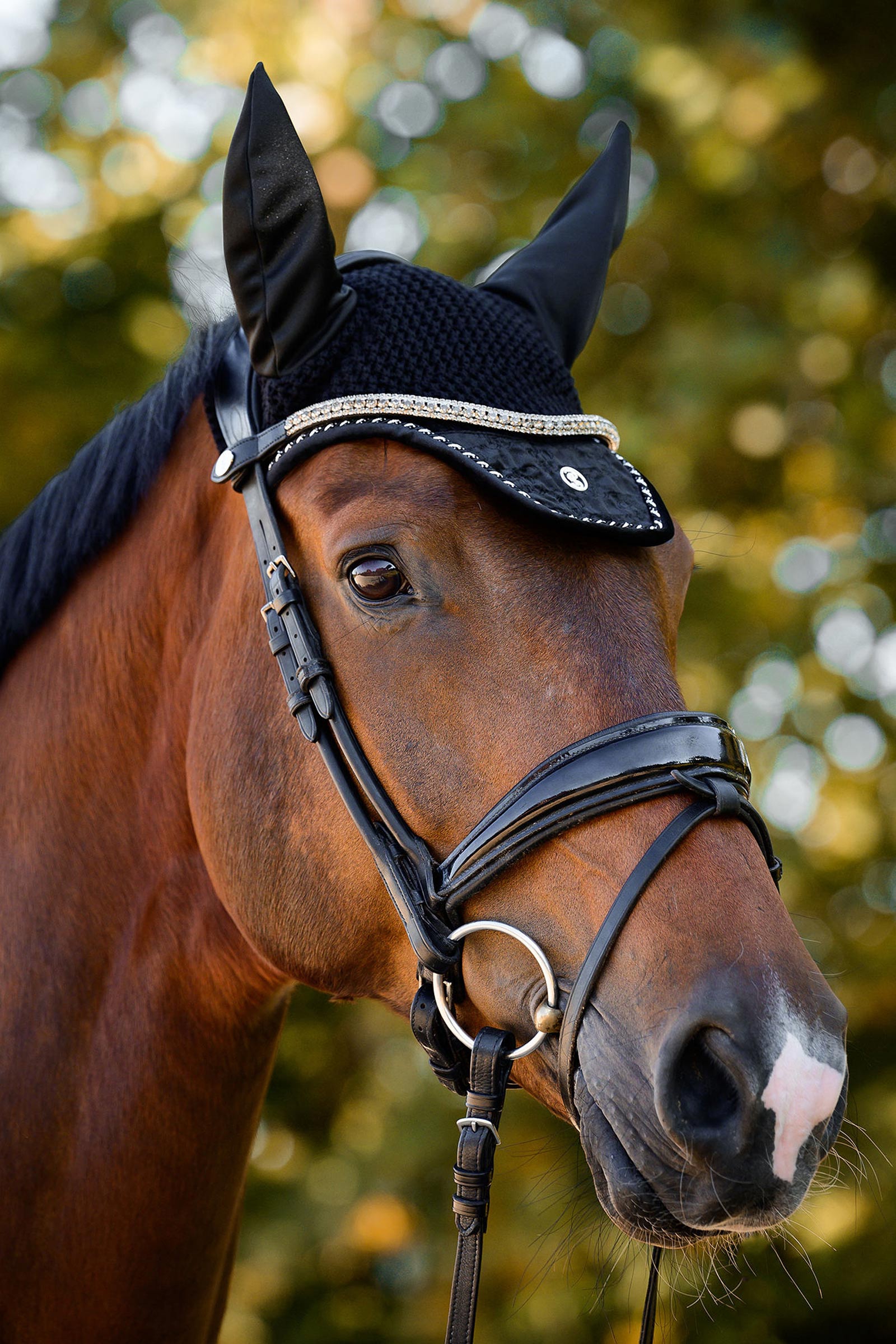 PS of Sweden Fliegenhaube Velvet Monogram