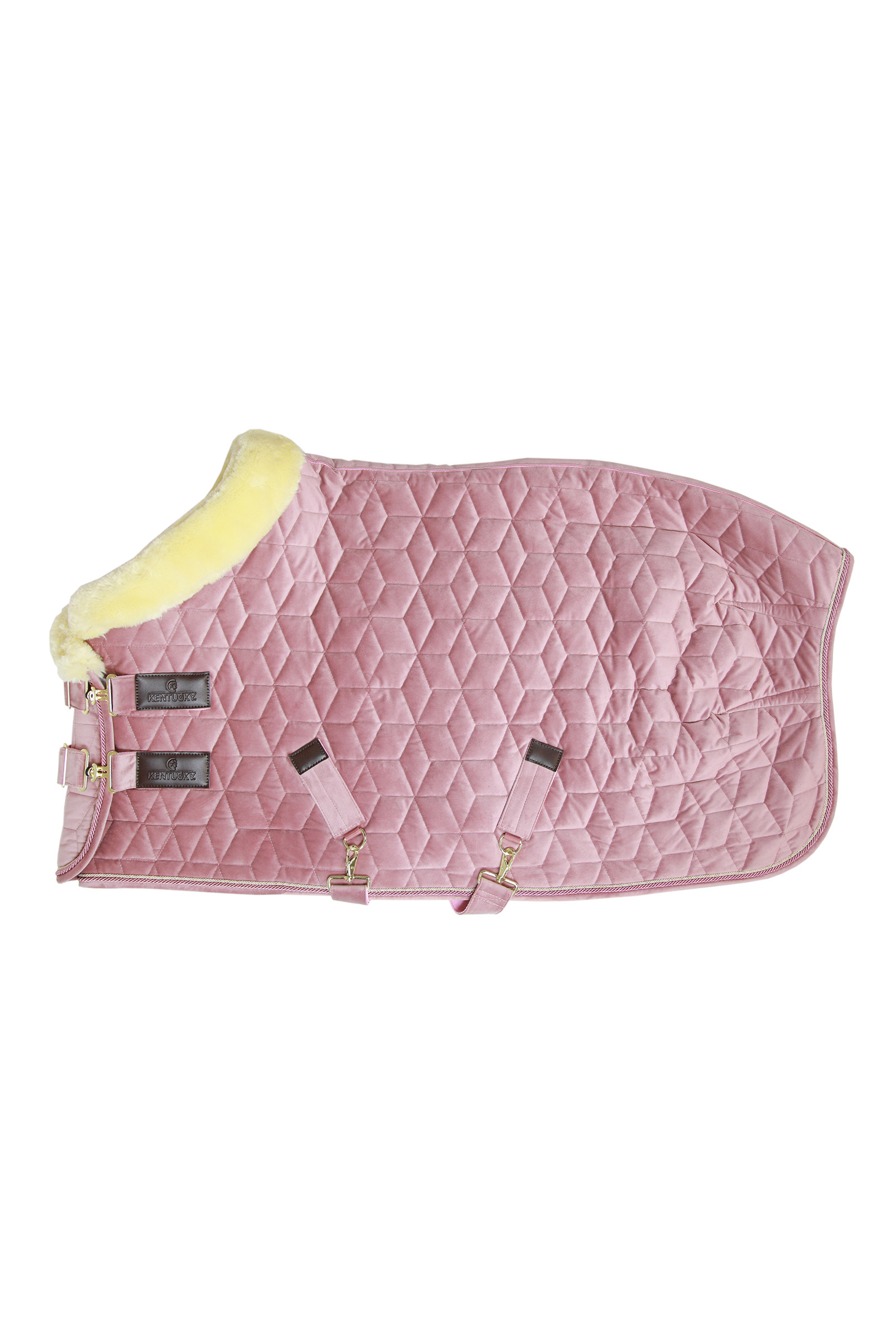 Rapture Rose Pink Kentucky Horsewear Velvet Pony Turnierdecke, 160g