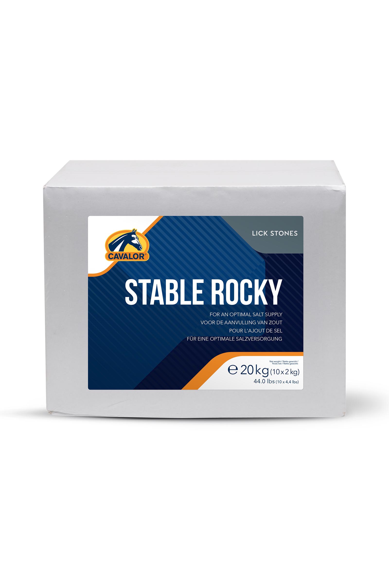 Cavalor Stable Rocky, Salzleckstein, 2kg