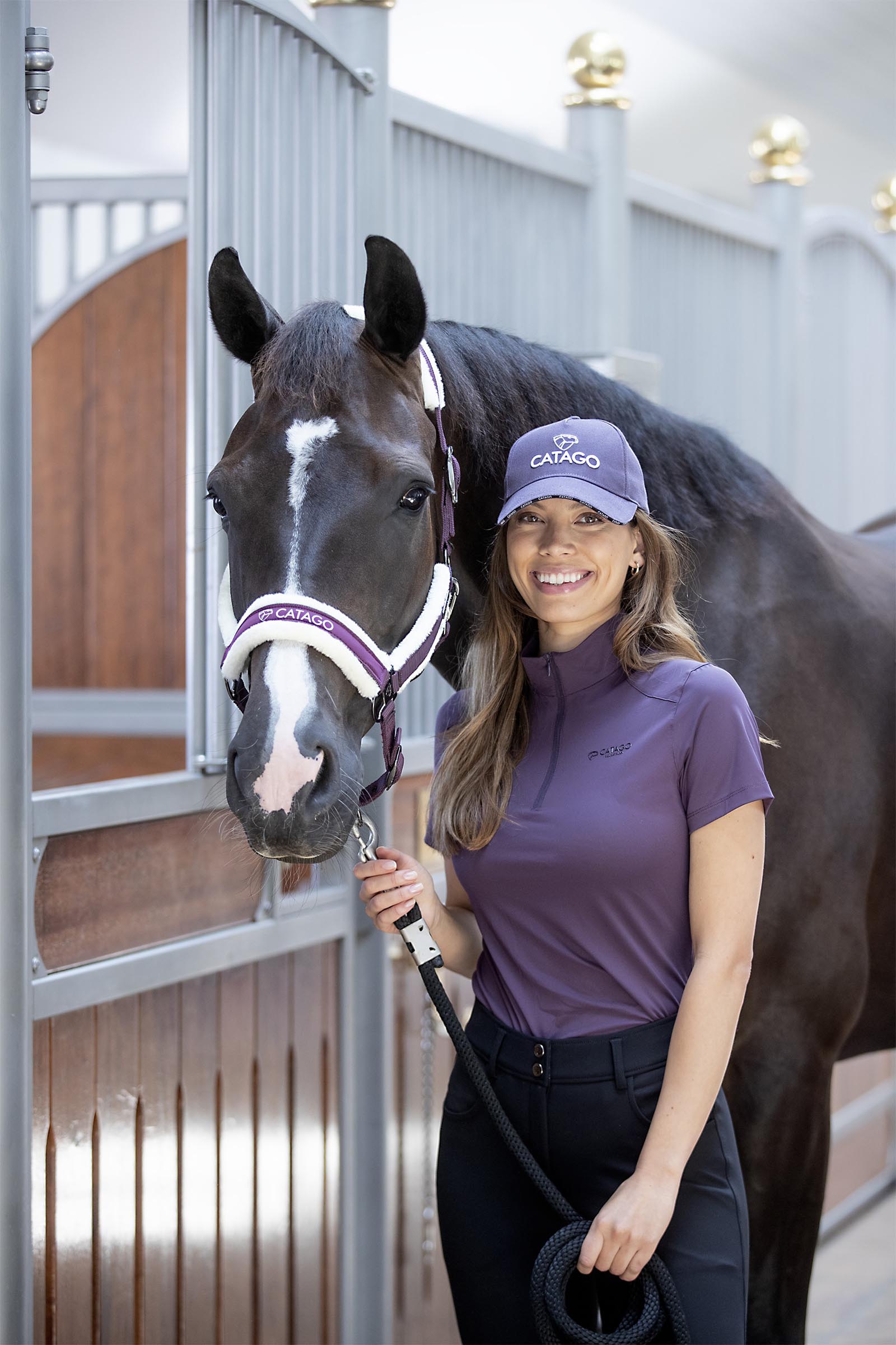 CATAGO Thelma Damen Reitbluse mit UV-Schutz