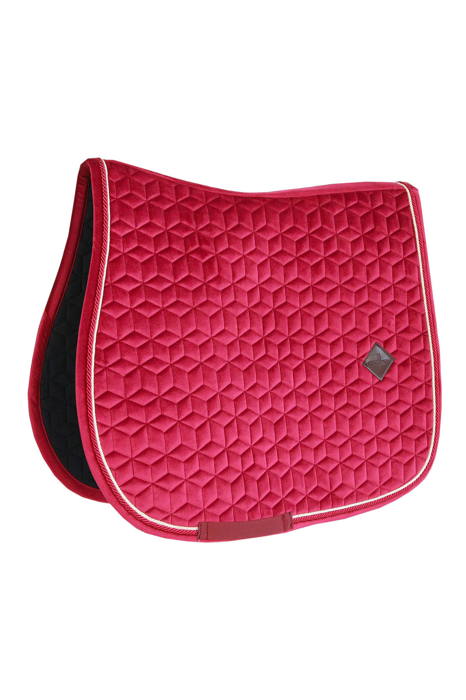 Fuschia rose Kentucky Horsewear Velvet Springschabracke
