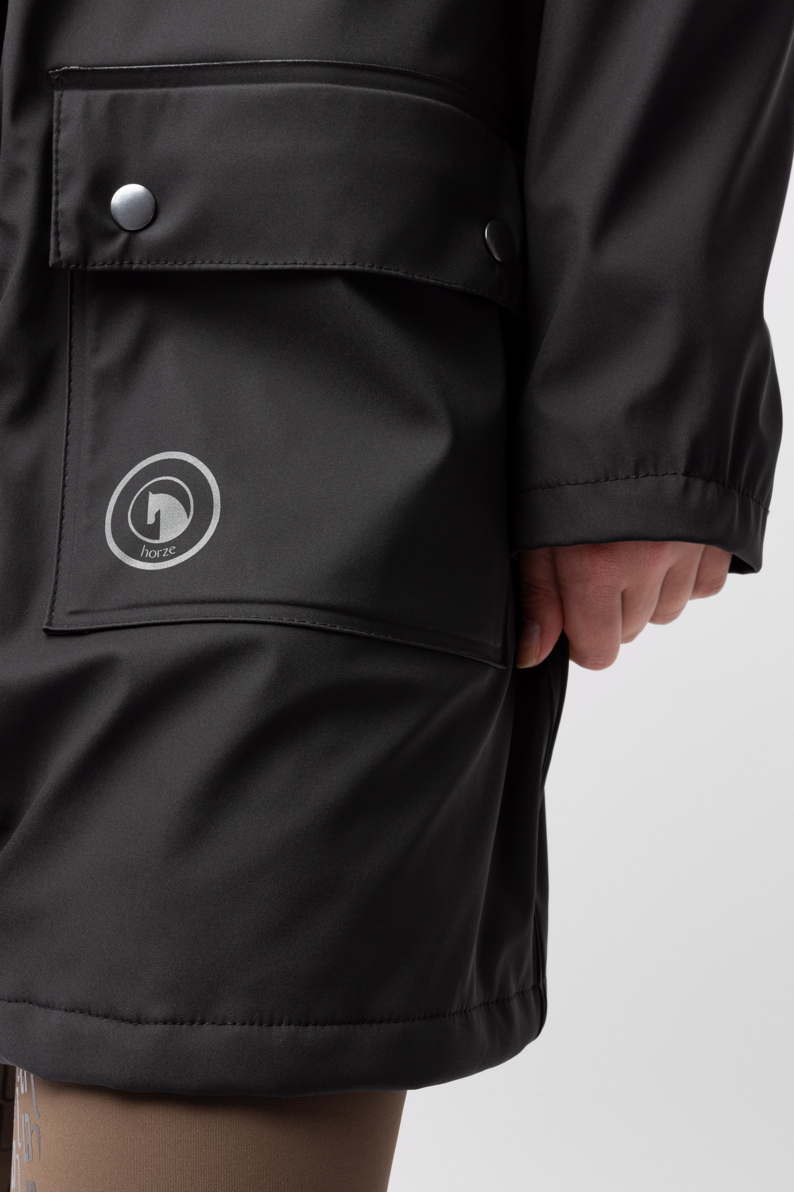 Horze Elise Regenmantel mit gepolstertem Innenfutter