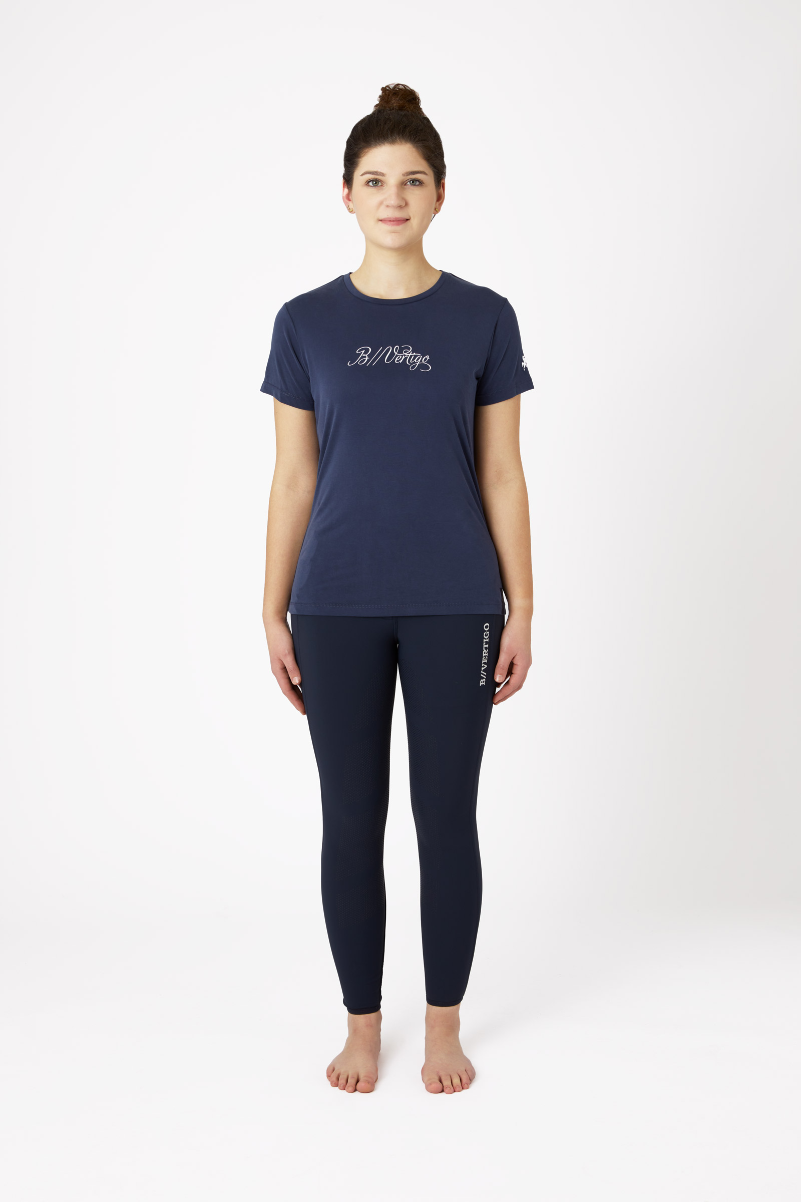 B Vertigo Daniele Damen‑T-Shirt mit kurzen Ärmeln und kühlendem Effekt