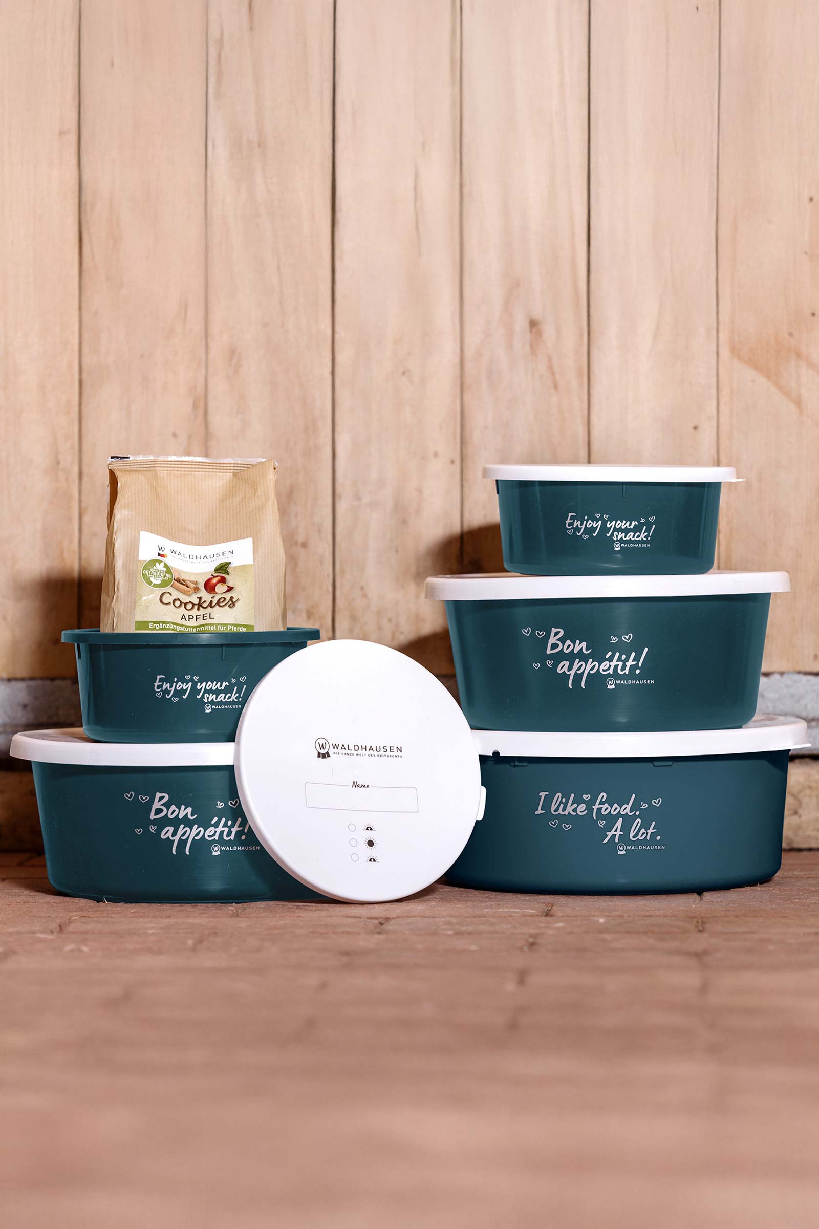 Waldhausen XL M&uuml;sli Schale mit Deckel