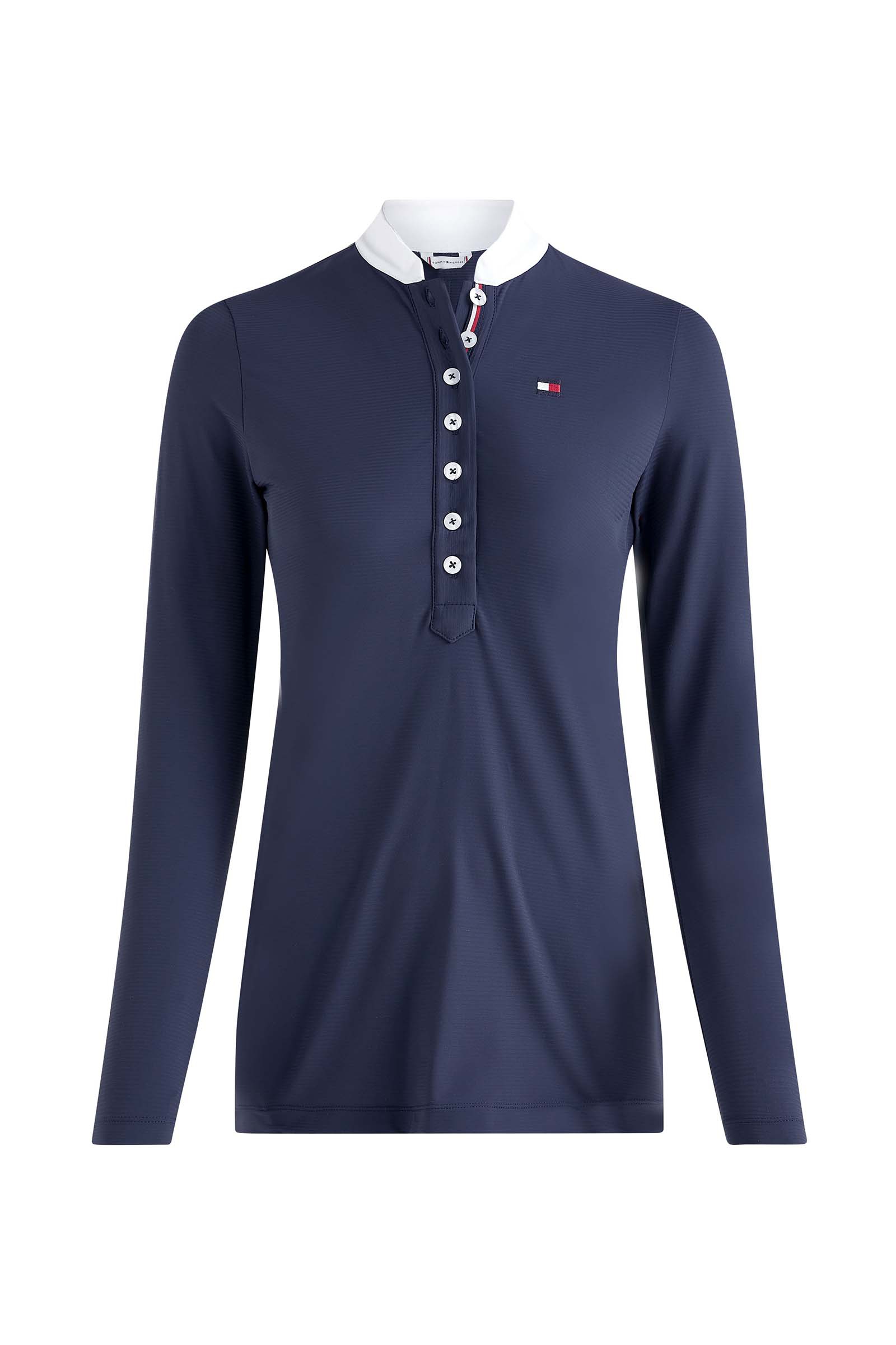 Tommy Hilfiger Equestrian Langarm-Turniershirt