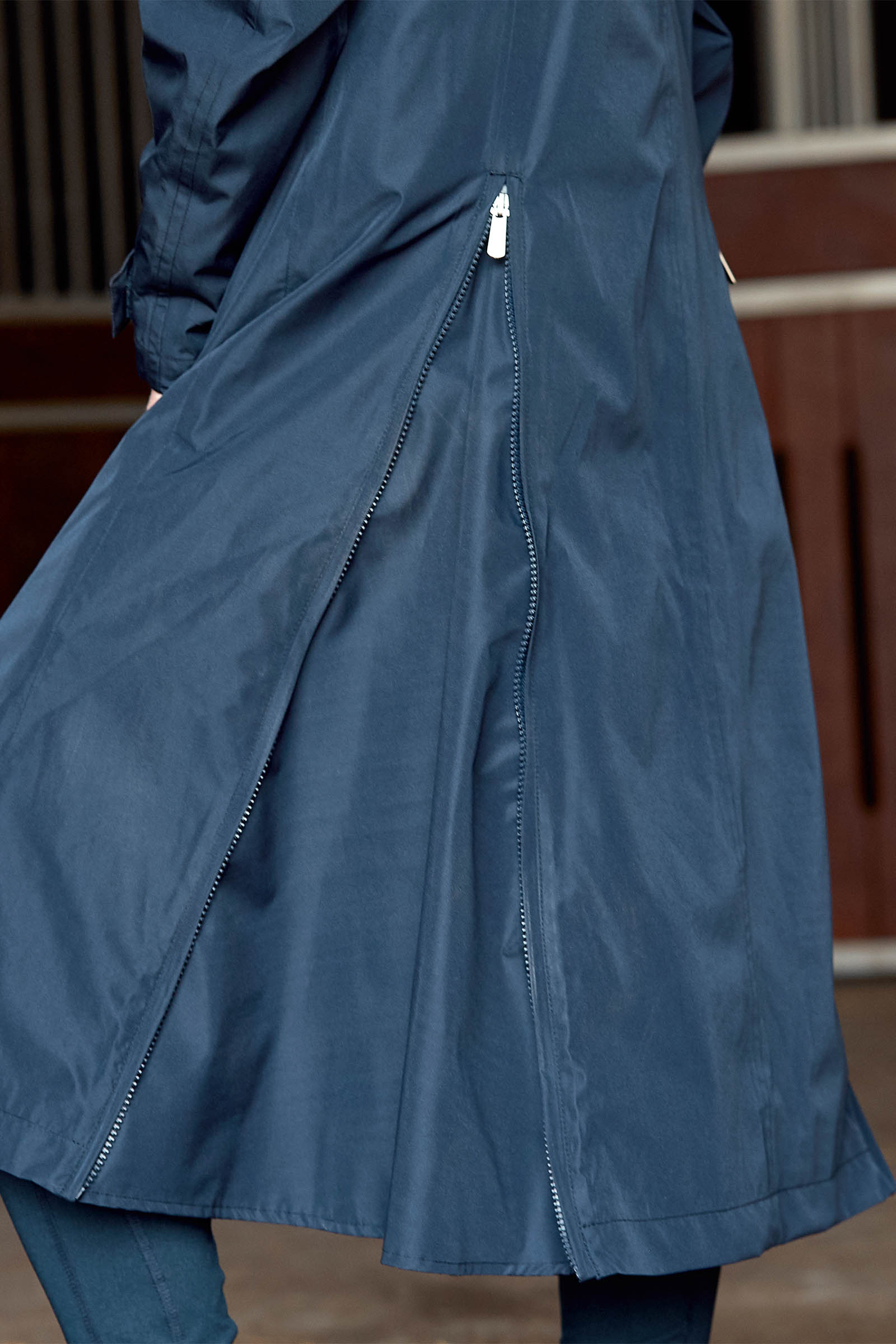 Equipage Heaven wattierter anger Regenmantel