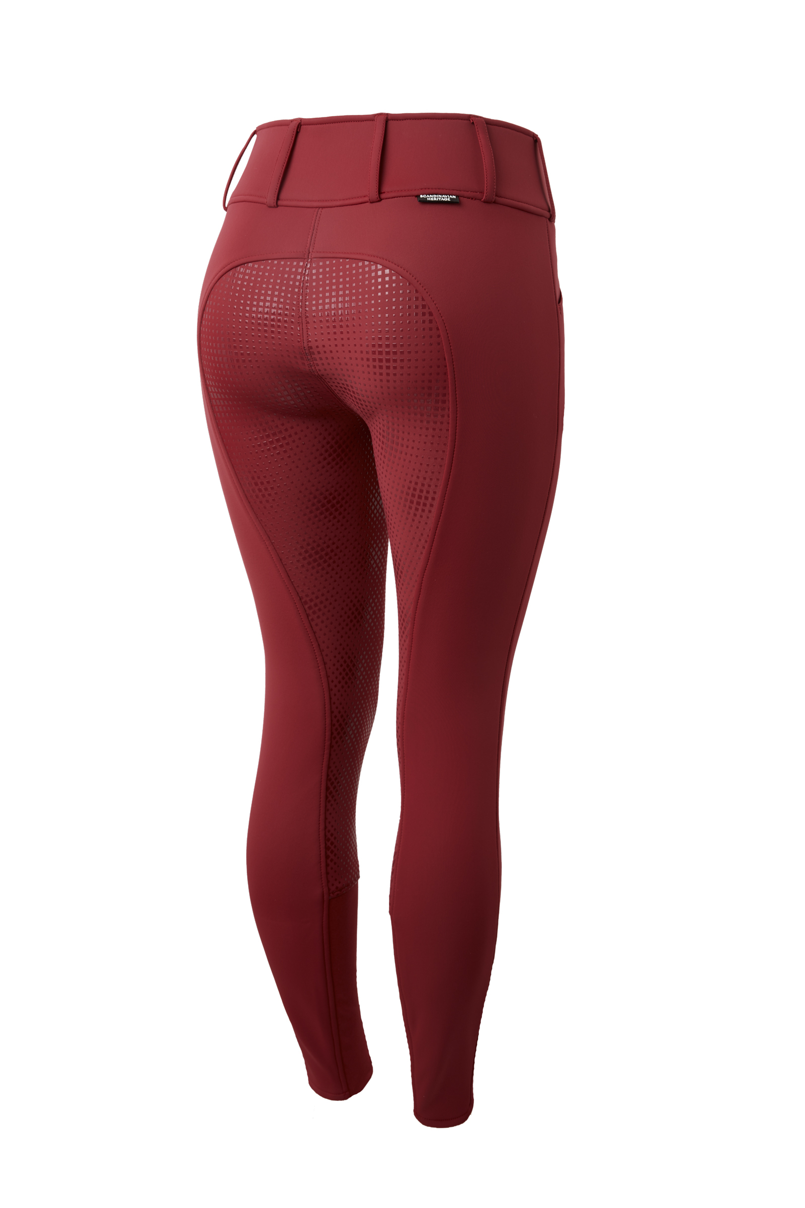 Horze Grand Prix Damen Winterreithose aus Softshellmaterial mit Vollbesatz und Silikon Grip