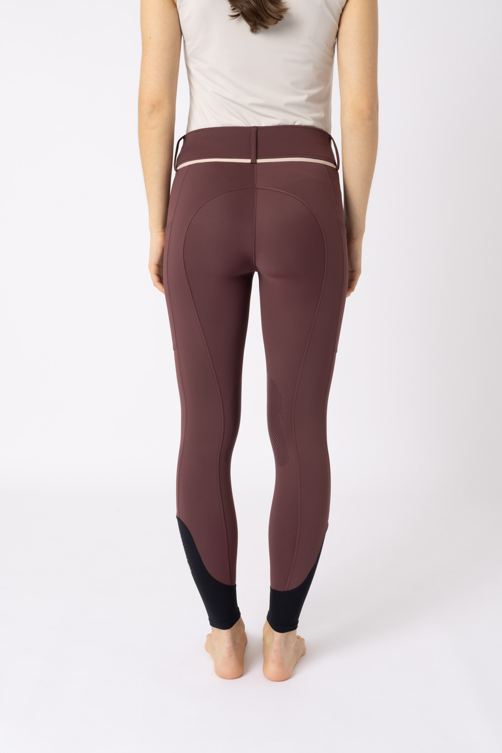 B Vertigo Elea Damen Kniebesatz Reithose