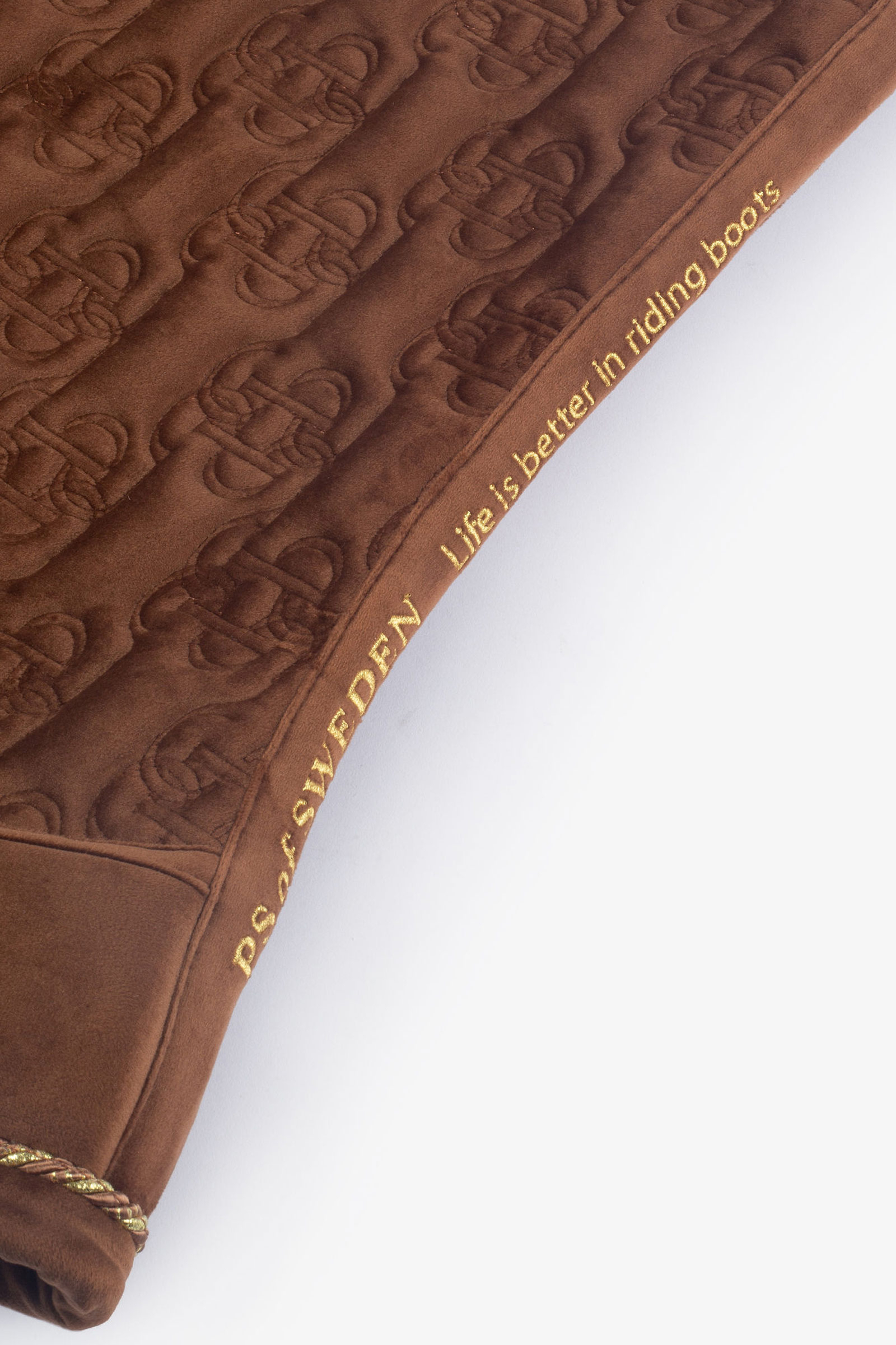 PS of Sweden Velvet Monogram Springschabracke