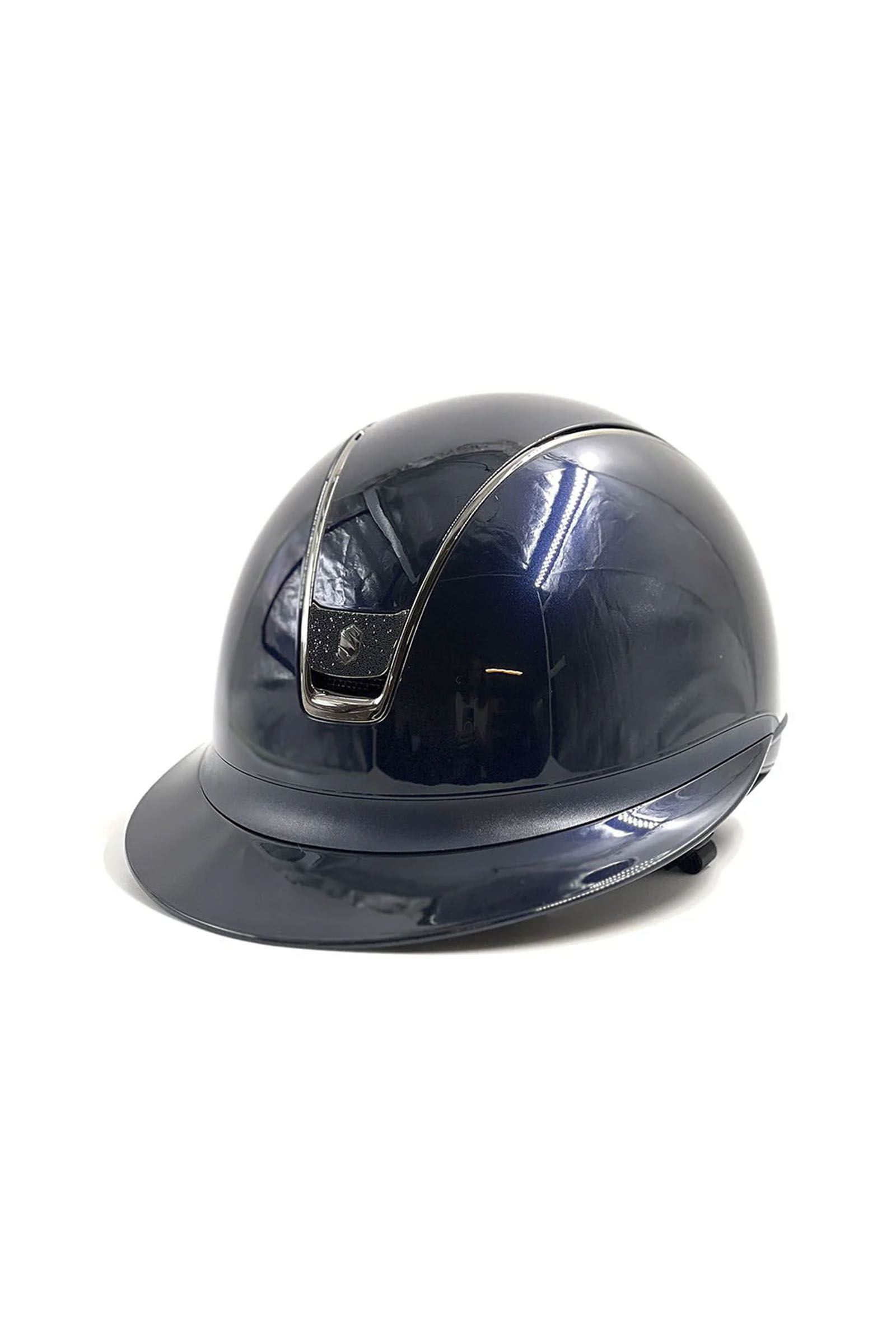 Navy Samshield Miss Shield Glossy mit schwarzem Kristallwappen 2.0