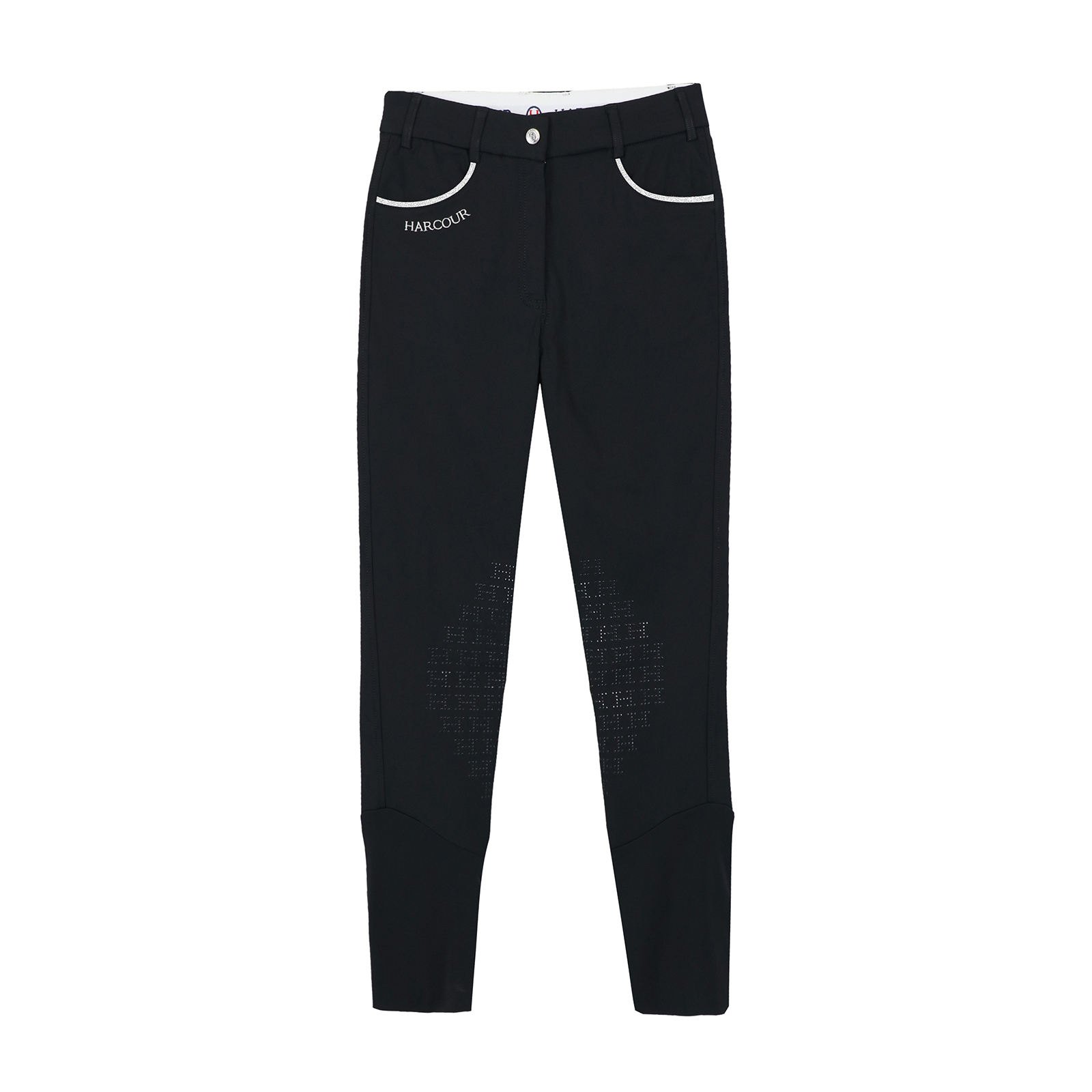 Harcour Jaltika Reithose mit Kniebesatz für Damen mit Grip