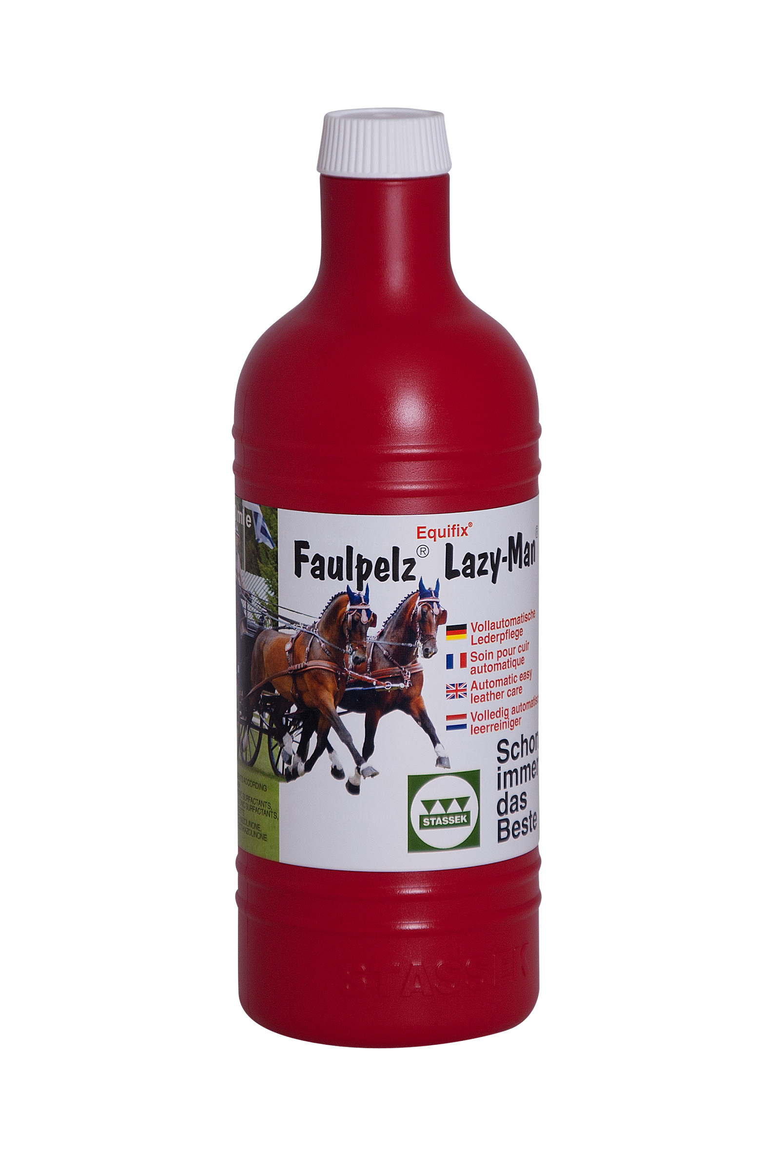 Stassek Equifix Faulpelz Lazy-Man Vollautomatische Lederpflege, 750 ml